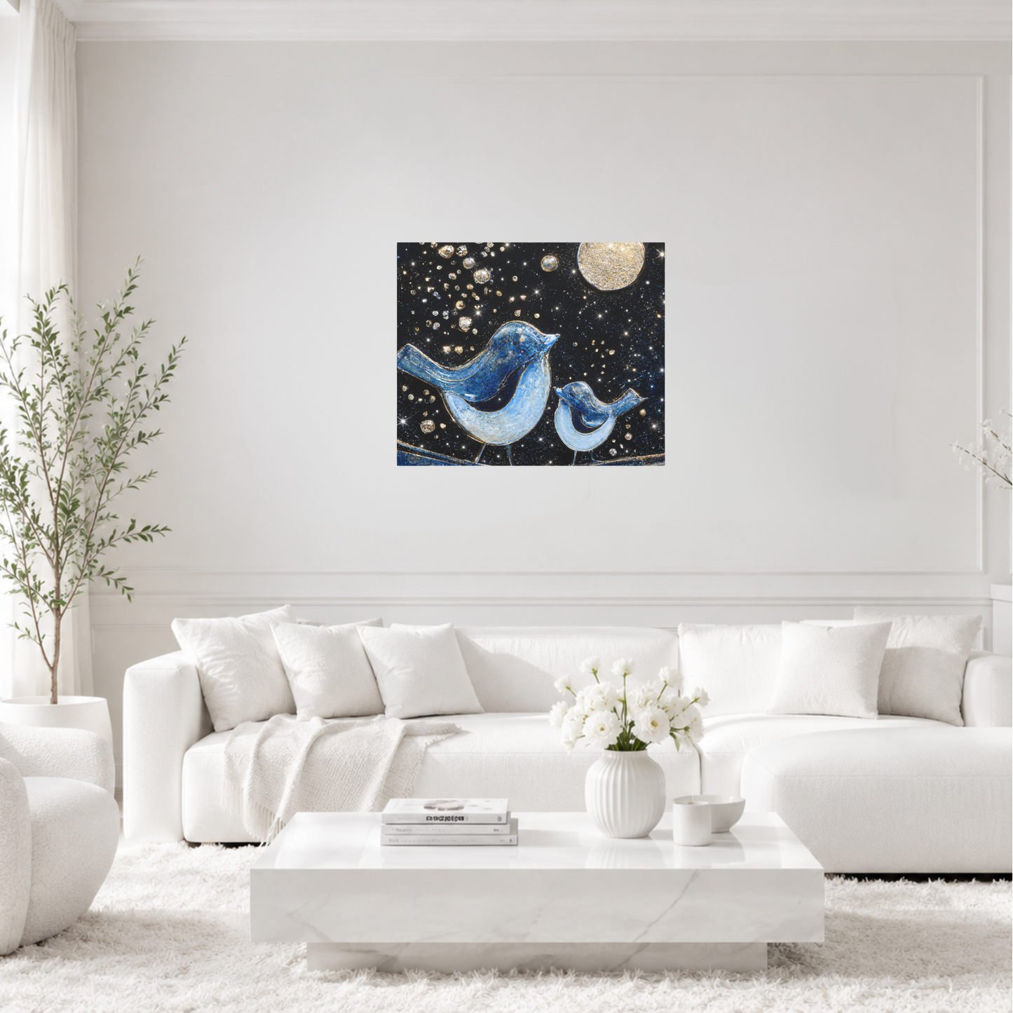 Love Takes Flight Canvas Wall Art