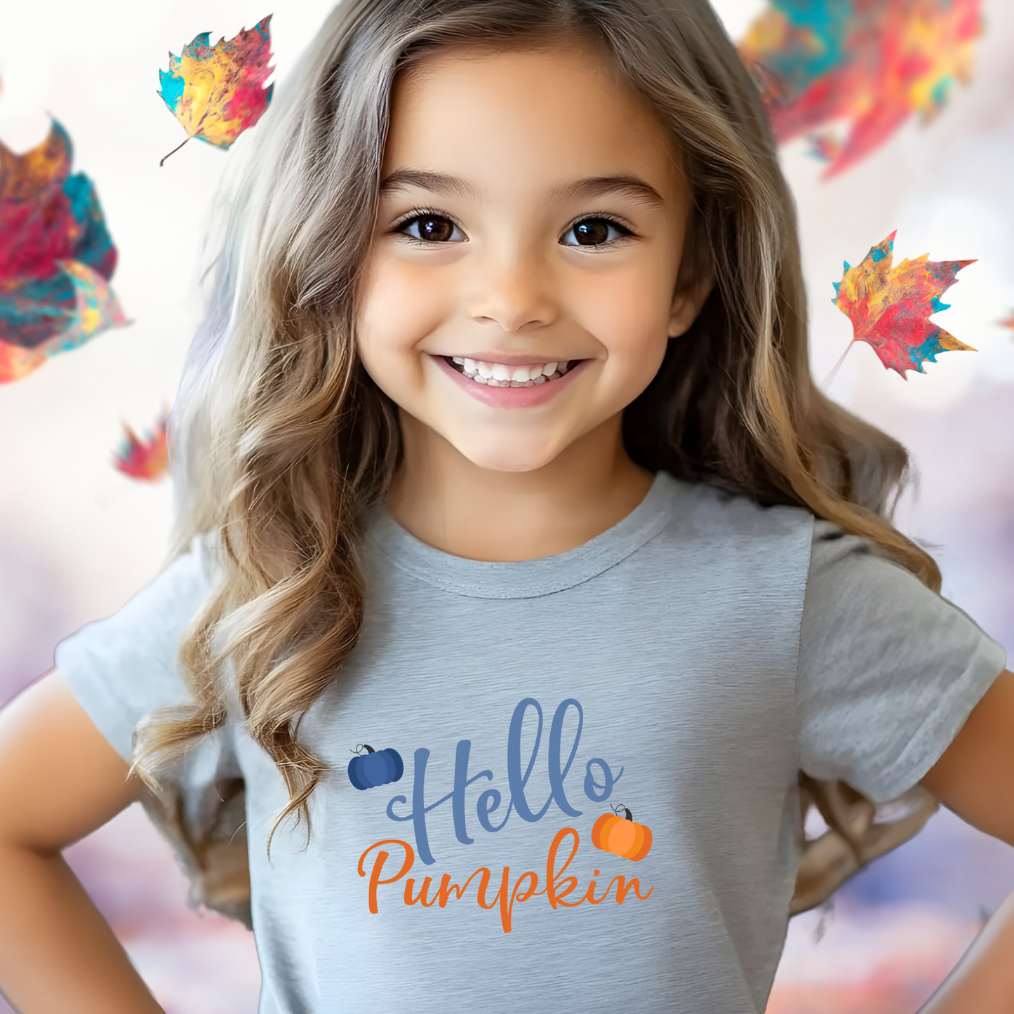 Hello Pumpkin Kid’s T-Shirt