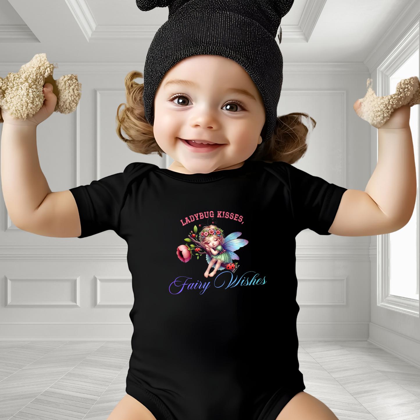 Fairy Wishes Infant Short Sleeve Onesie