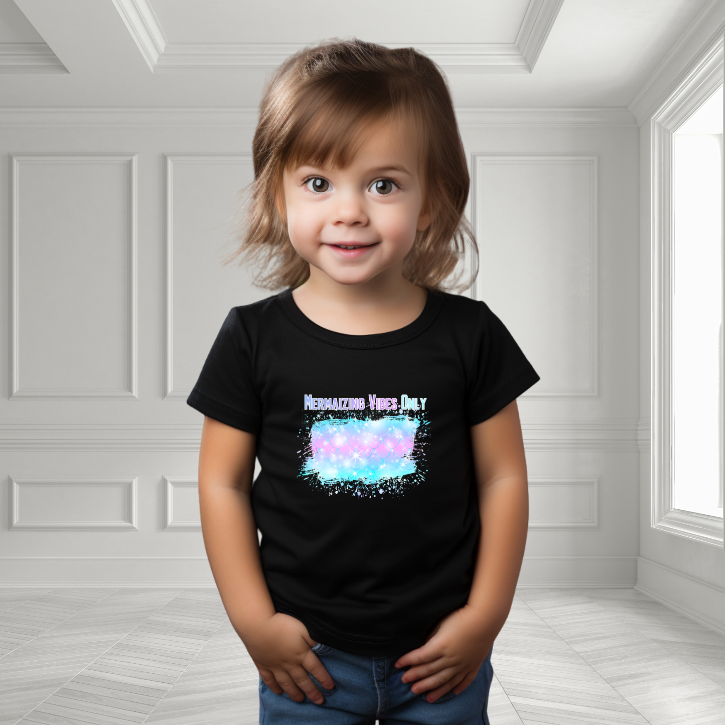 Mermaizing Vibes Only Toddler T-Shirt