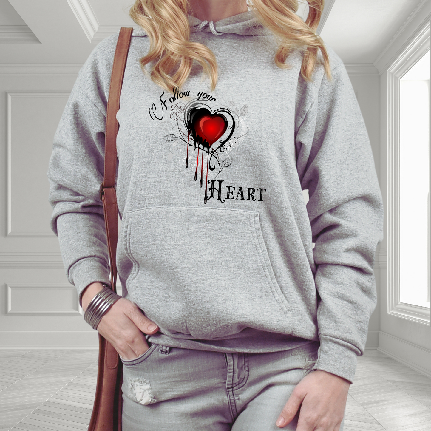 Follow Your Heart Pullover Hoodie