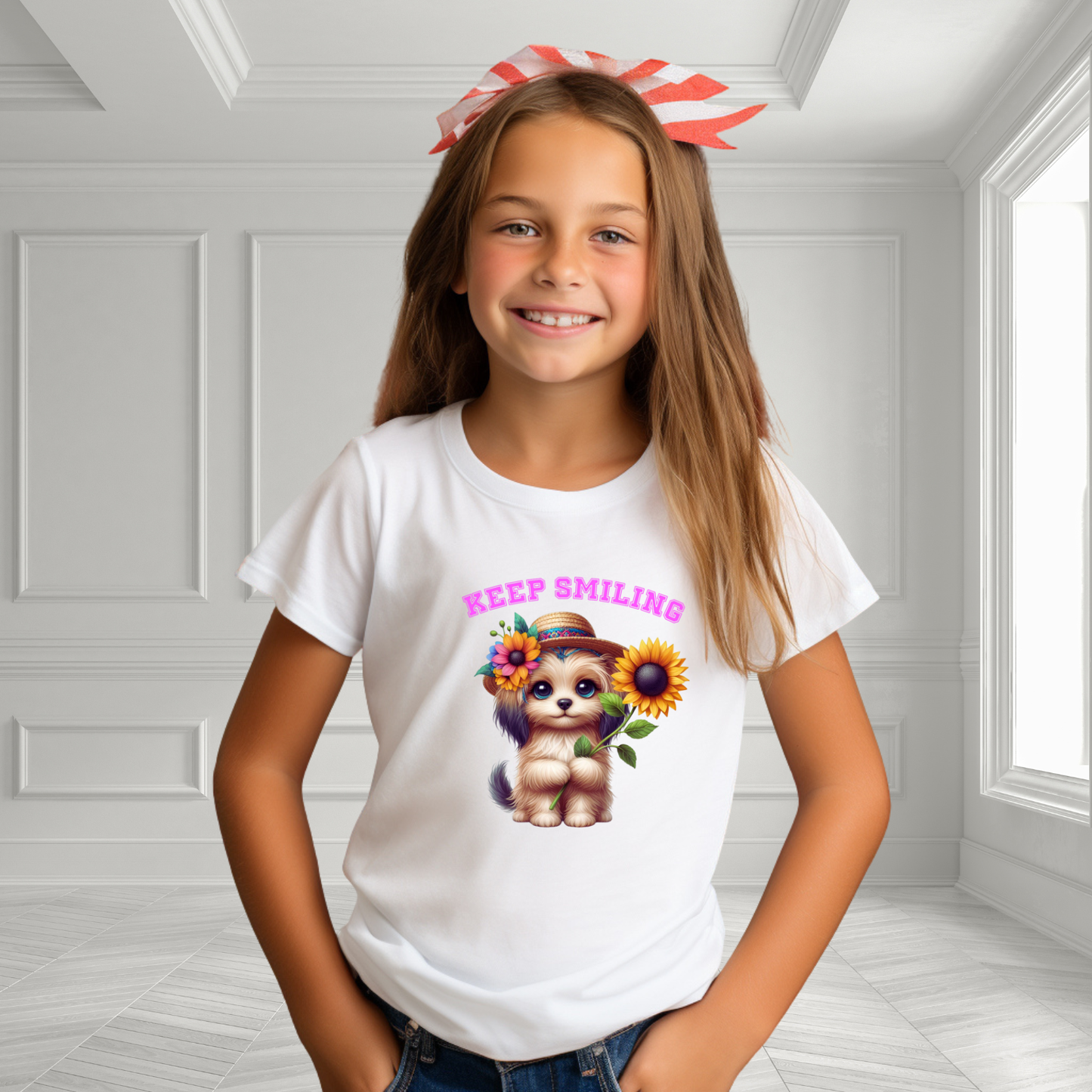 Keep Smiling Kid's T-Shirt