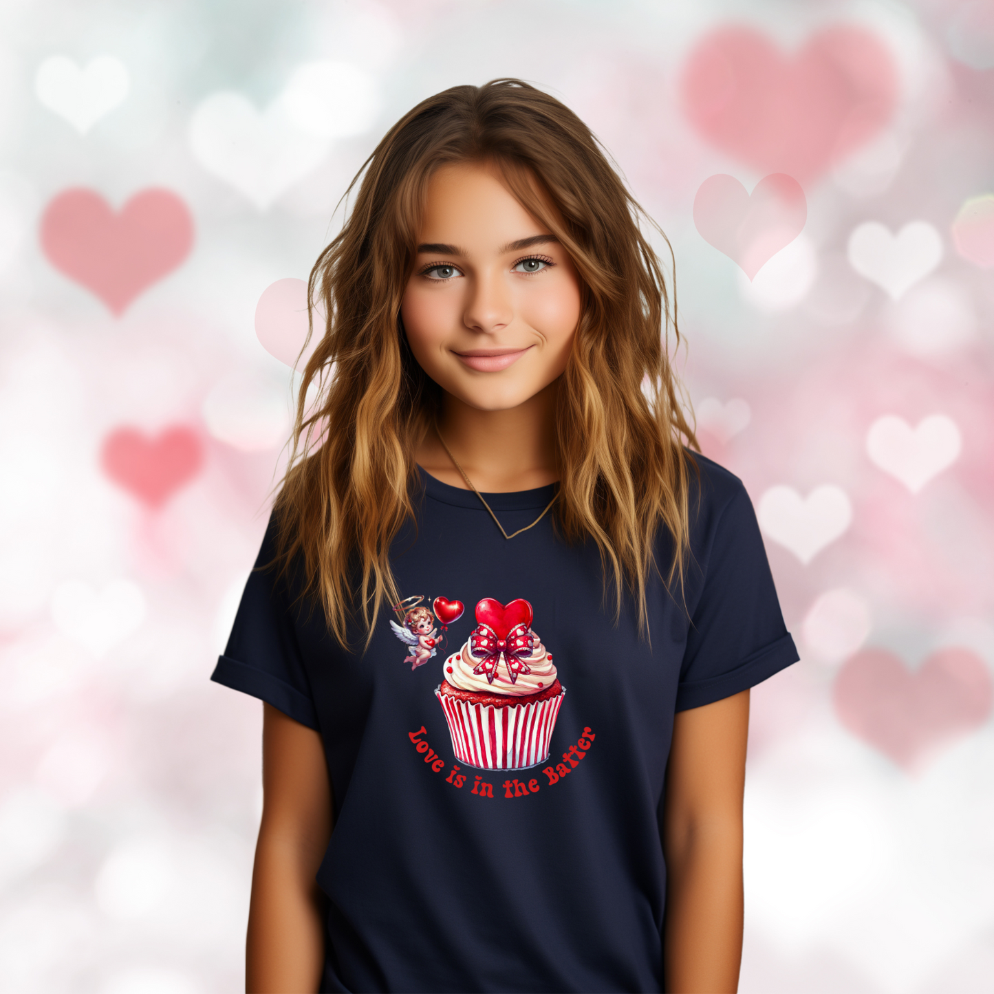 Love Is In The Batter Kid’s T-Shirt