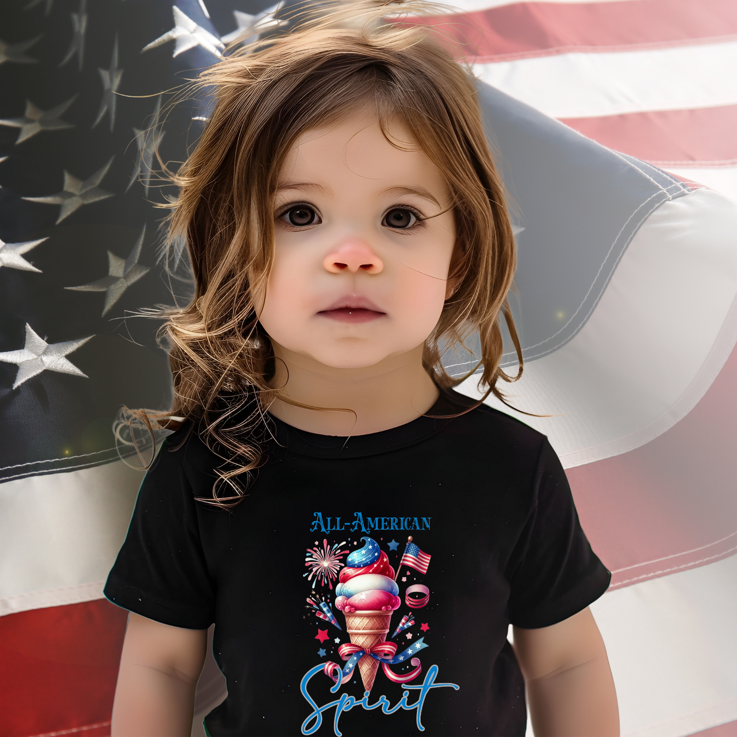 All-American Spirit Toddler T-Shirt