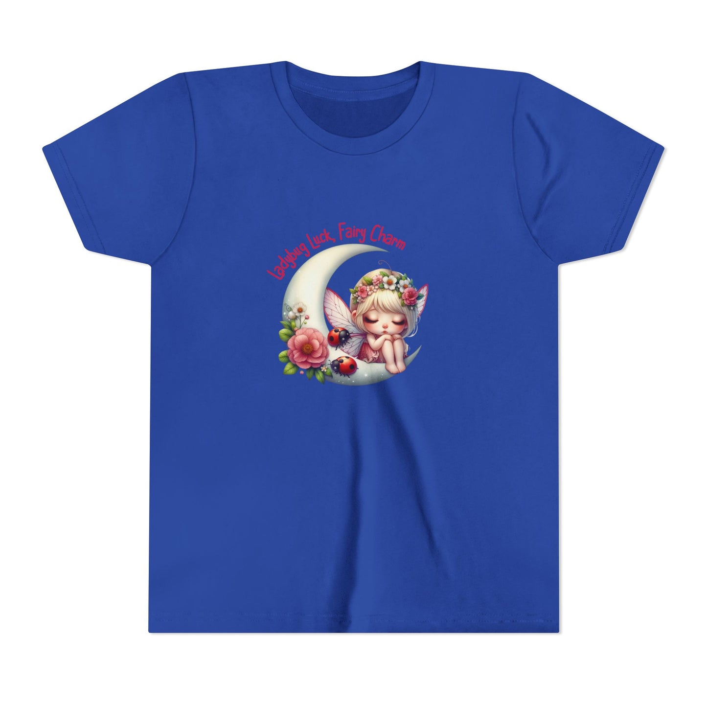 Ladybug Luck, Fairy Charm Kid's T-Shirt