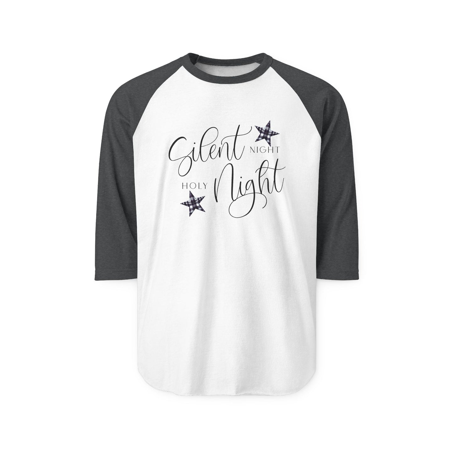 Silent Night, Holy Night Baseball Tee