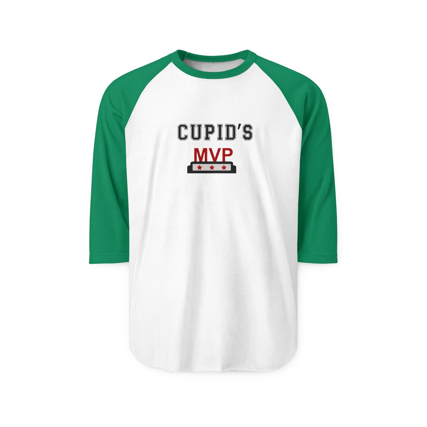 Cupid's MVP Baseball Tee