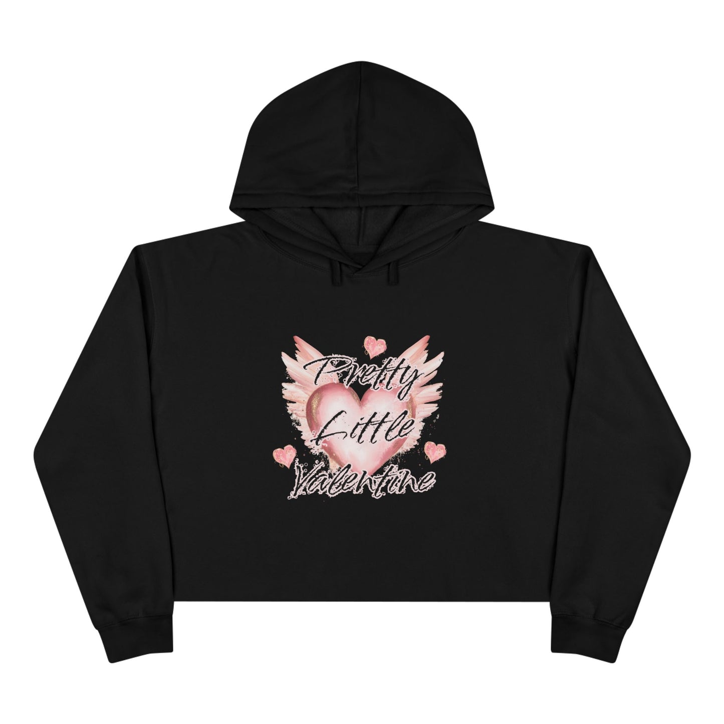 Pretty Little Valentine Crop Hoodie