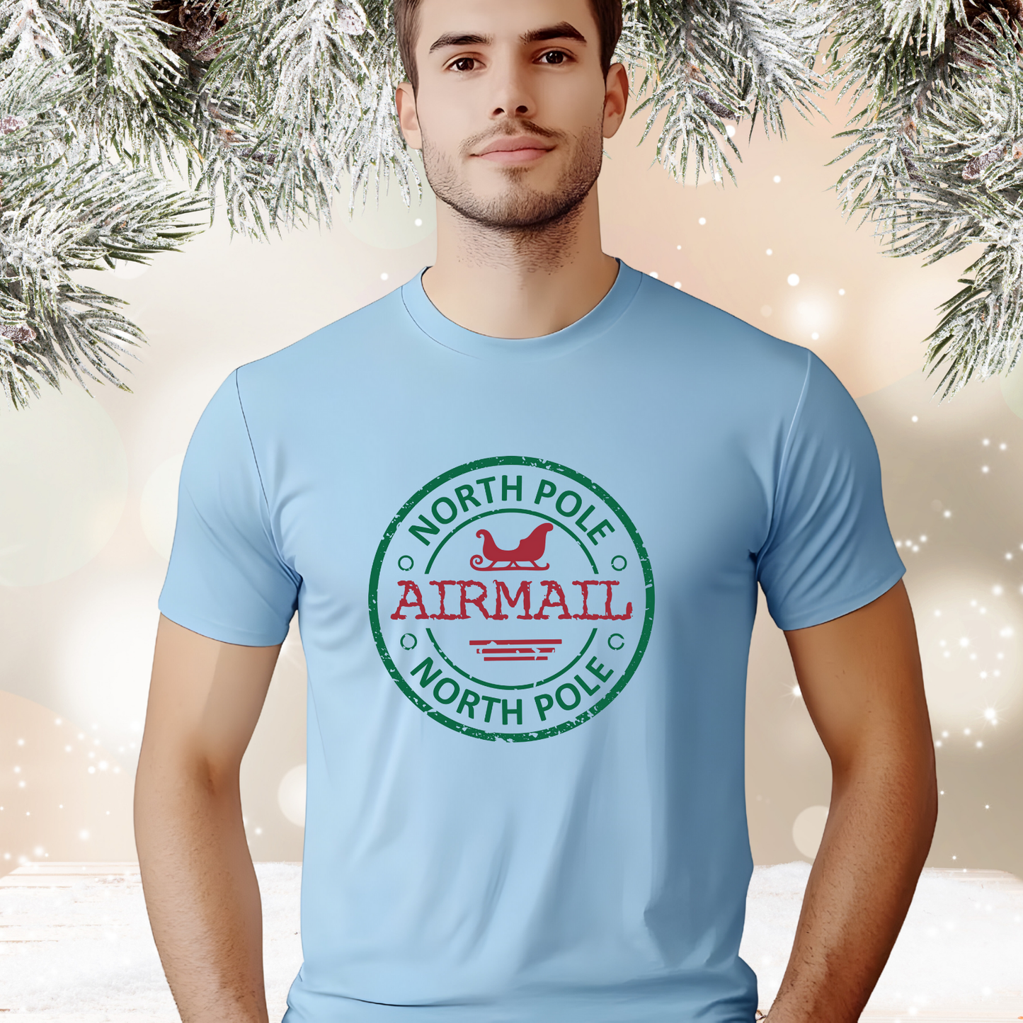 North Pole Airmail T‑Shirt