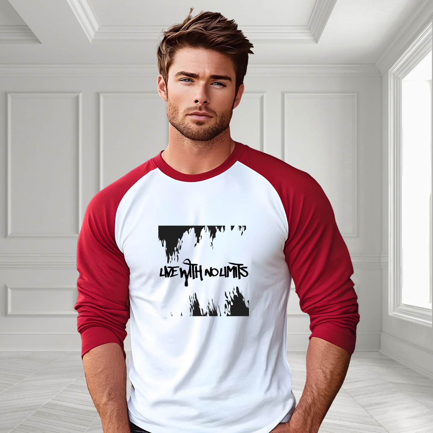 Live With No Limits Baseball Tee