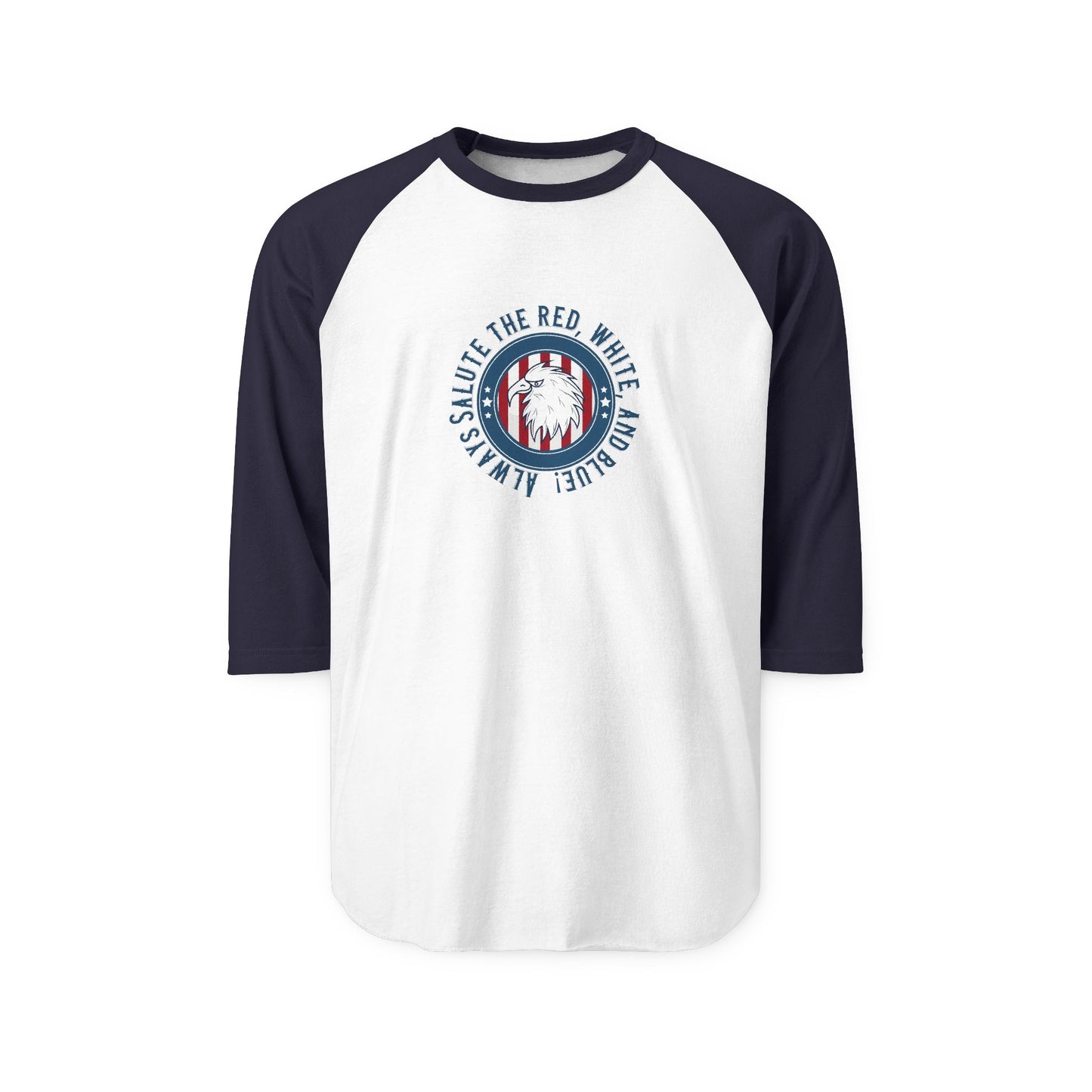 Always Salute Baseball Tee