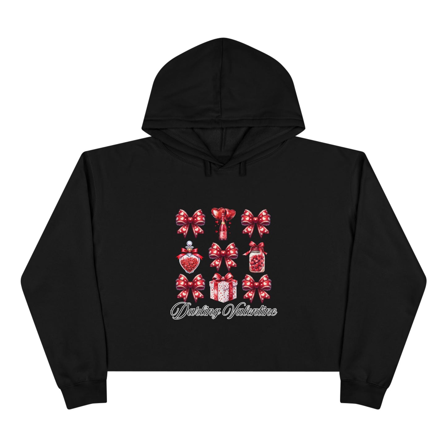 Darling Valentine Crop Hoodie