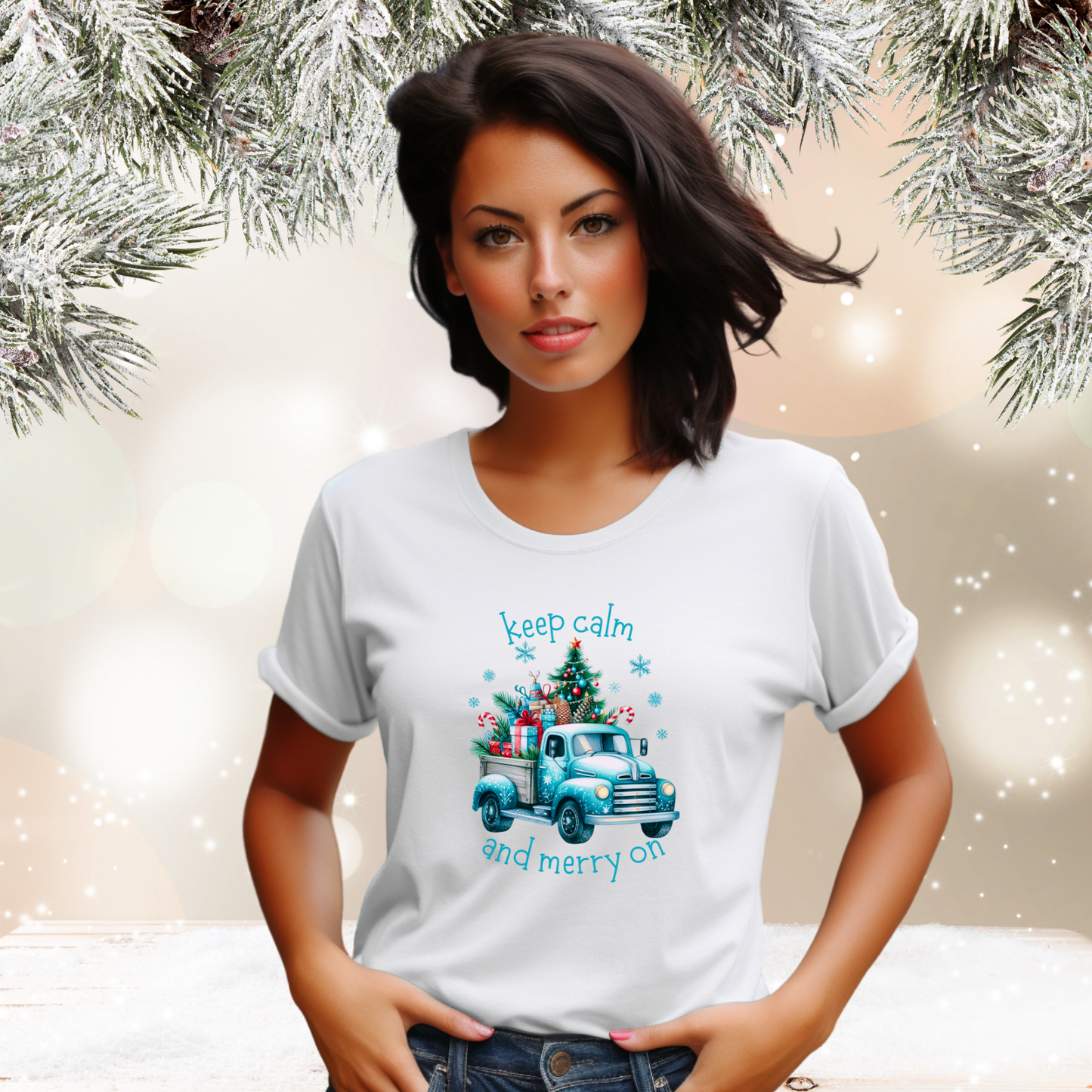 Keep Calm And Merry On T-Shirt