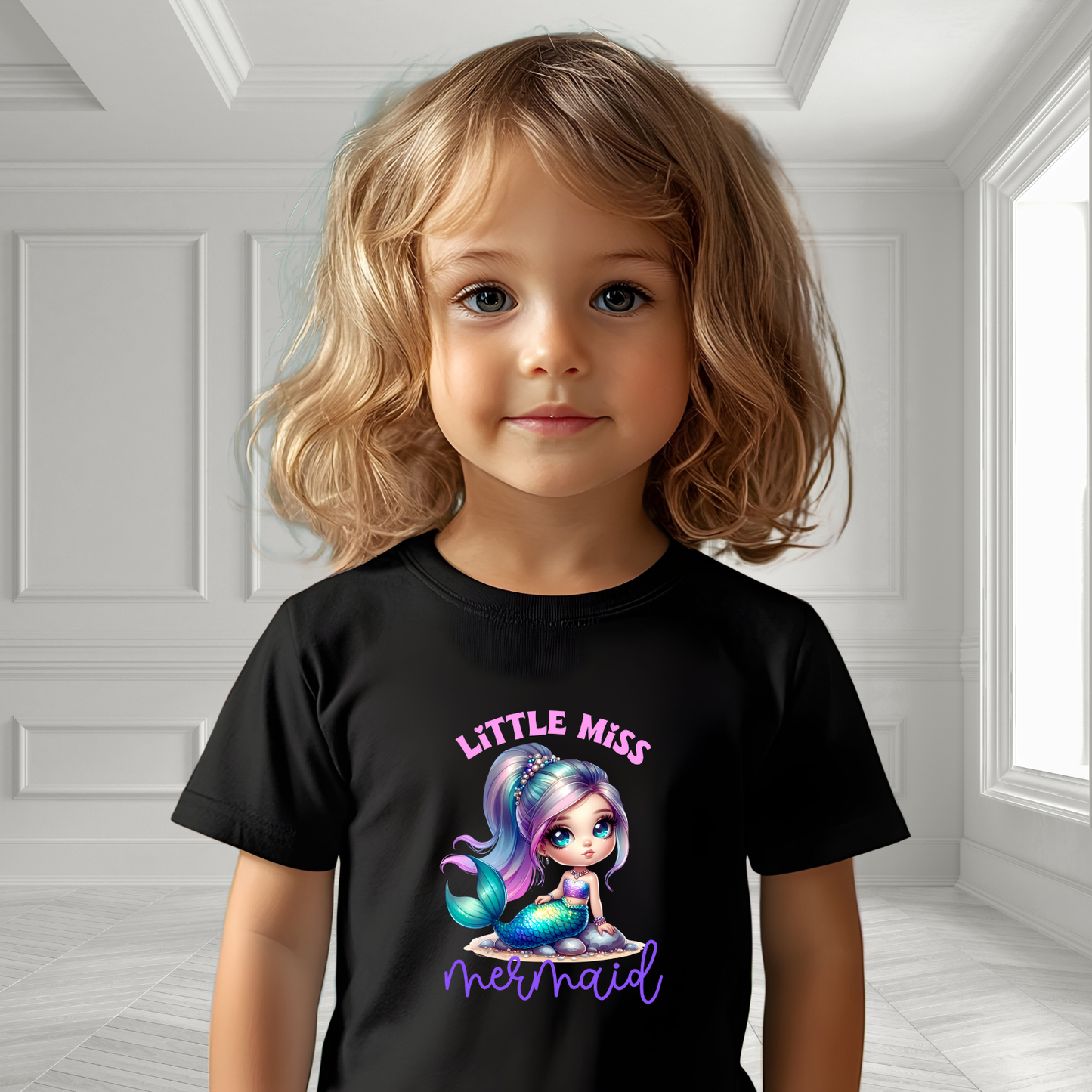 Little Miss Mermaid Toddler T-Shirt