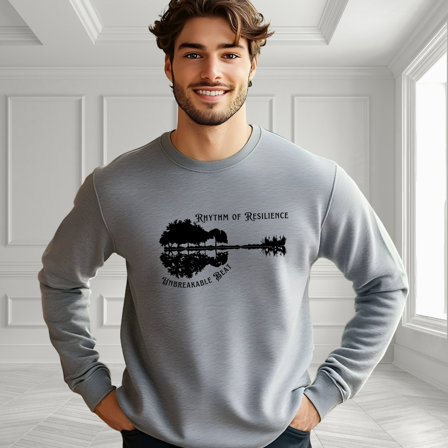 Rhythm Of Resilience Crewneck Sweatshirt