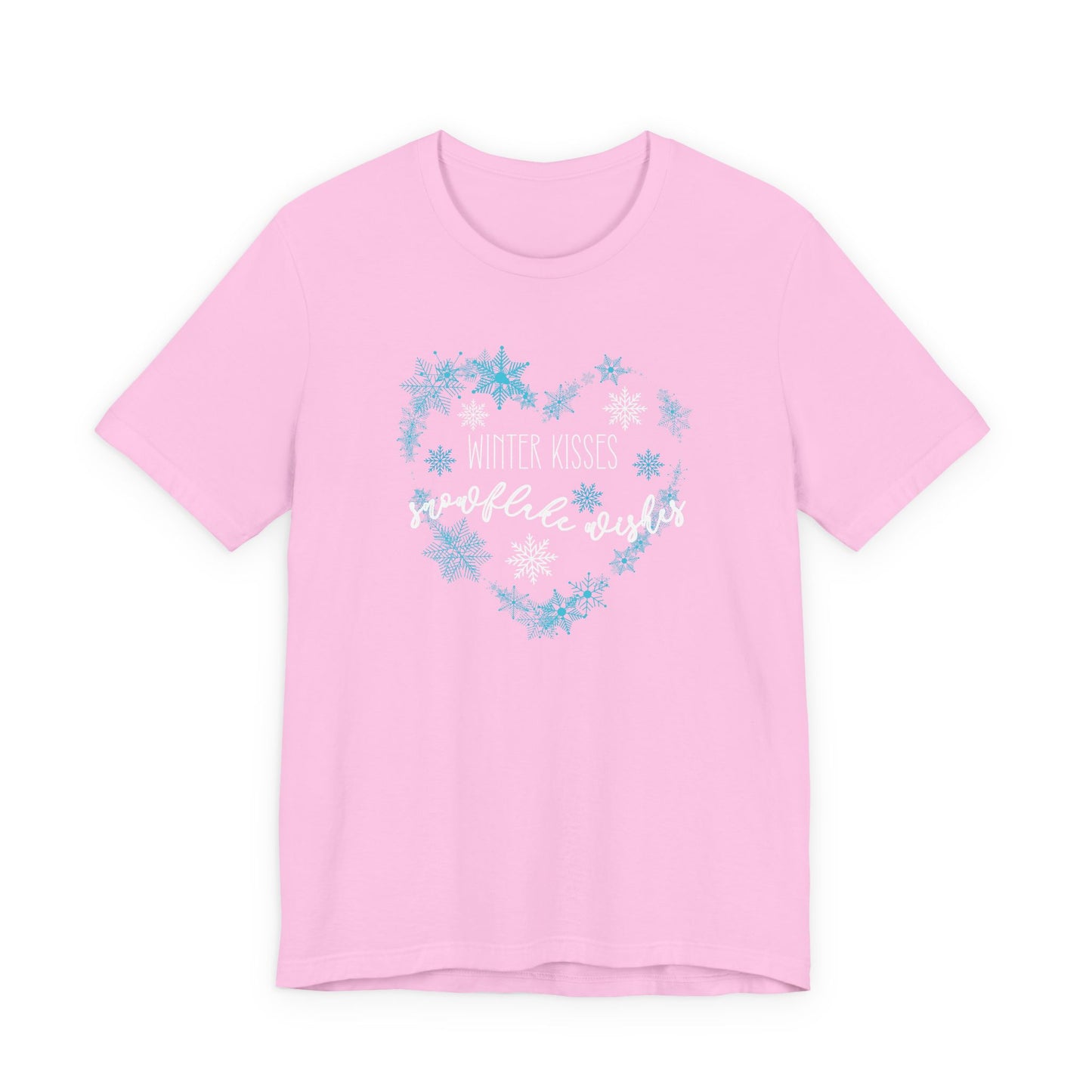 Winter Kisses, Snowflake Wishes T-Shirt