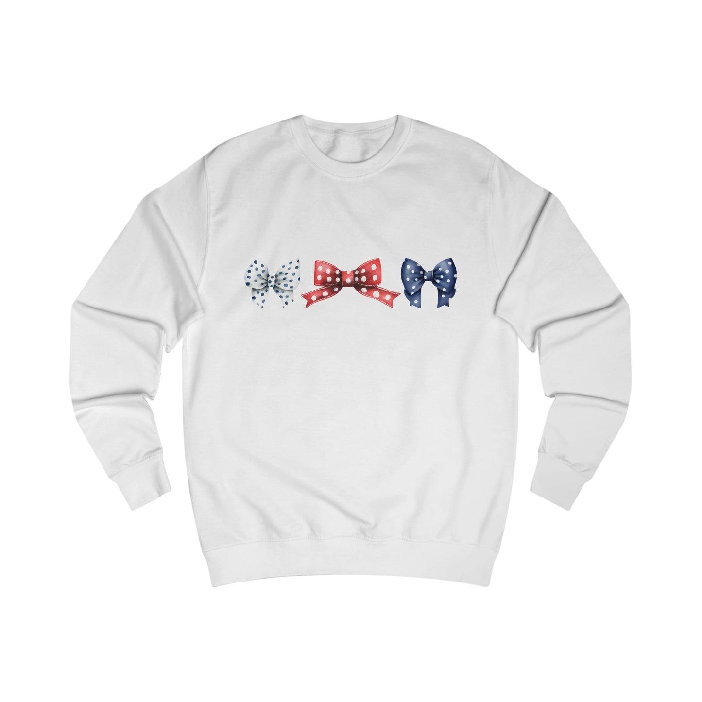 Patriotic Bows Crewneck Sweatshirt