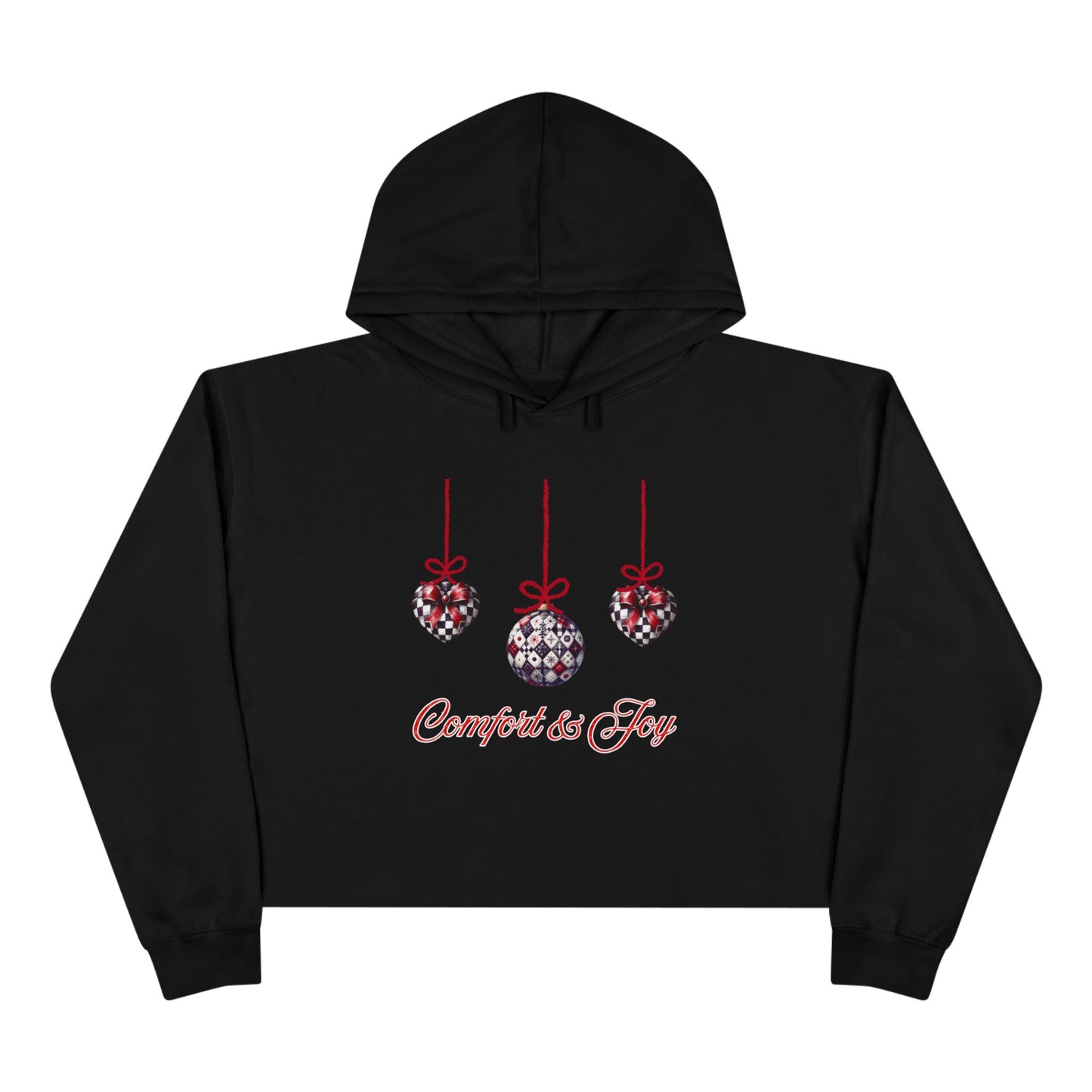 Comfort & Joy Crop Hoodie