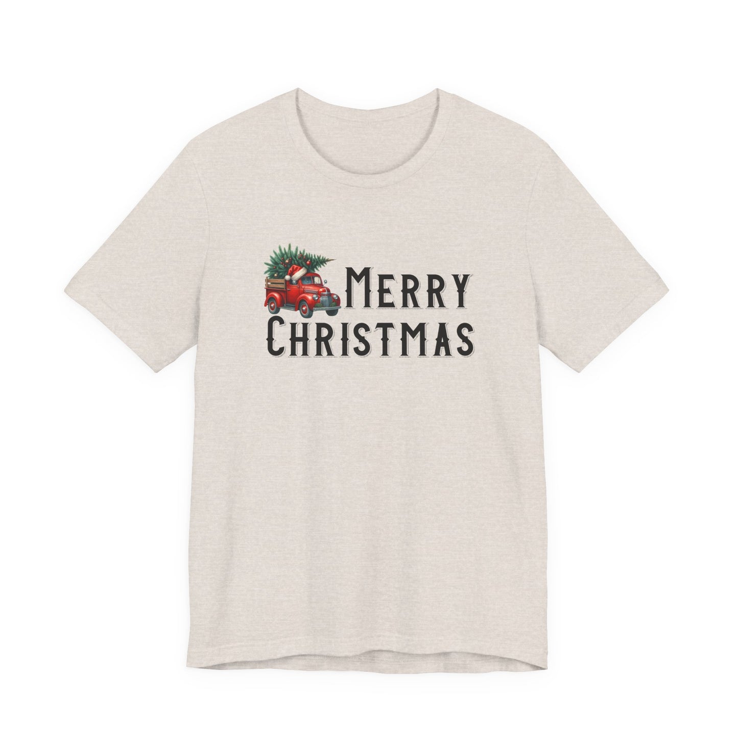 Merry Christmas Vintage Truck T-Shirt