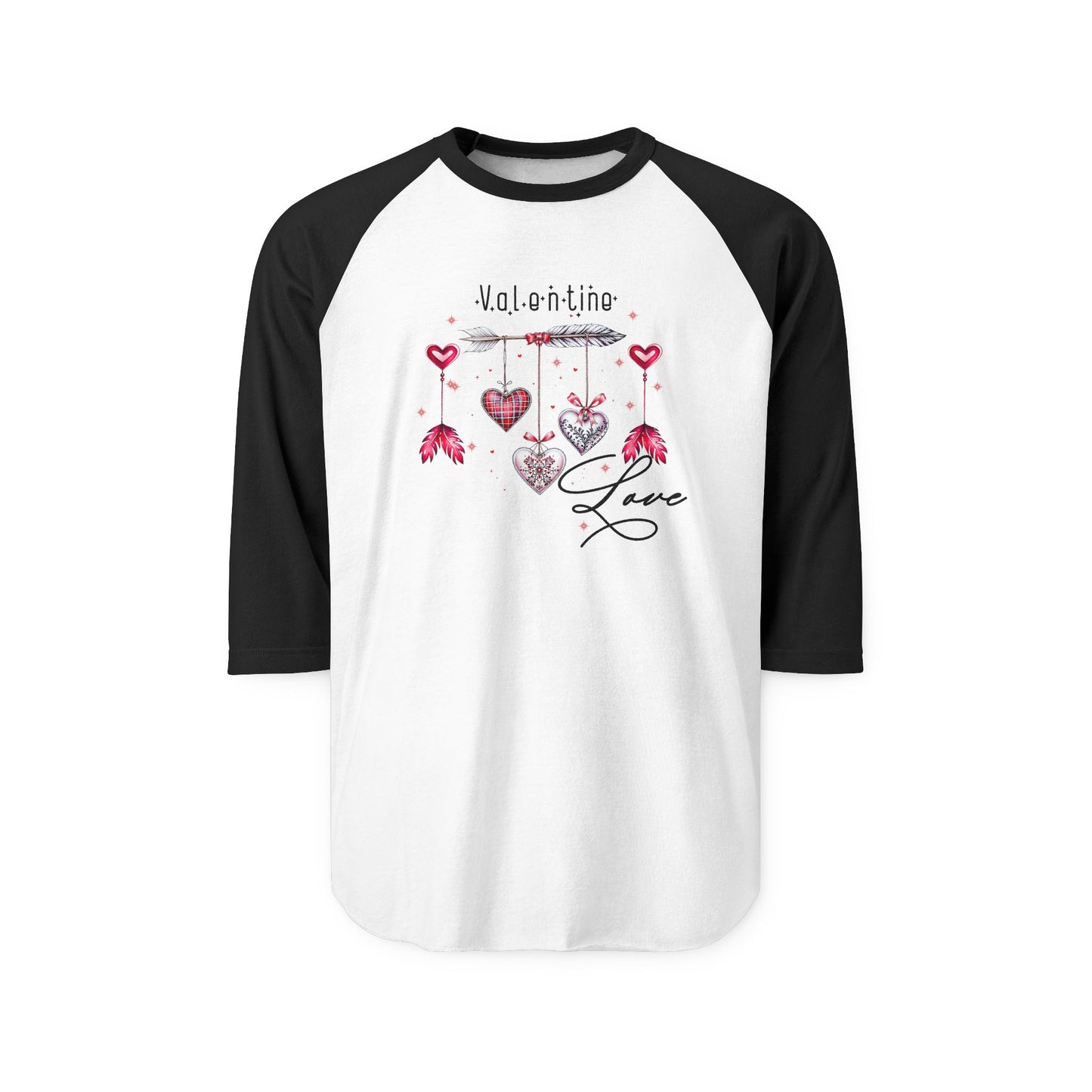 Valentine Love Baseball Tee