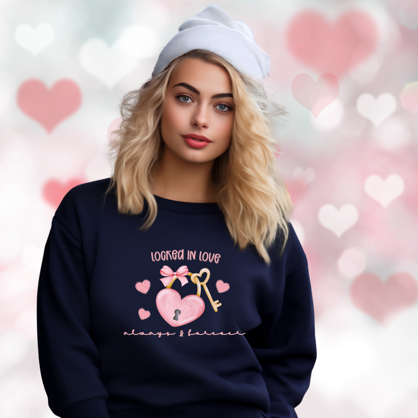 Locked In Love Crewneck Sweatshirt