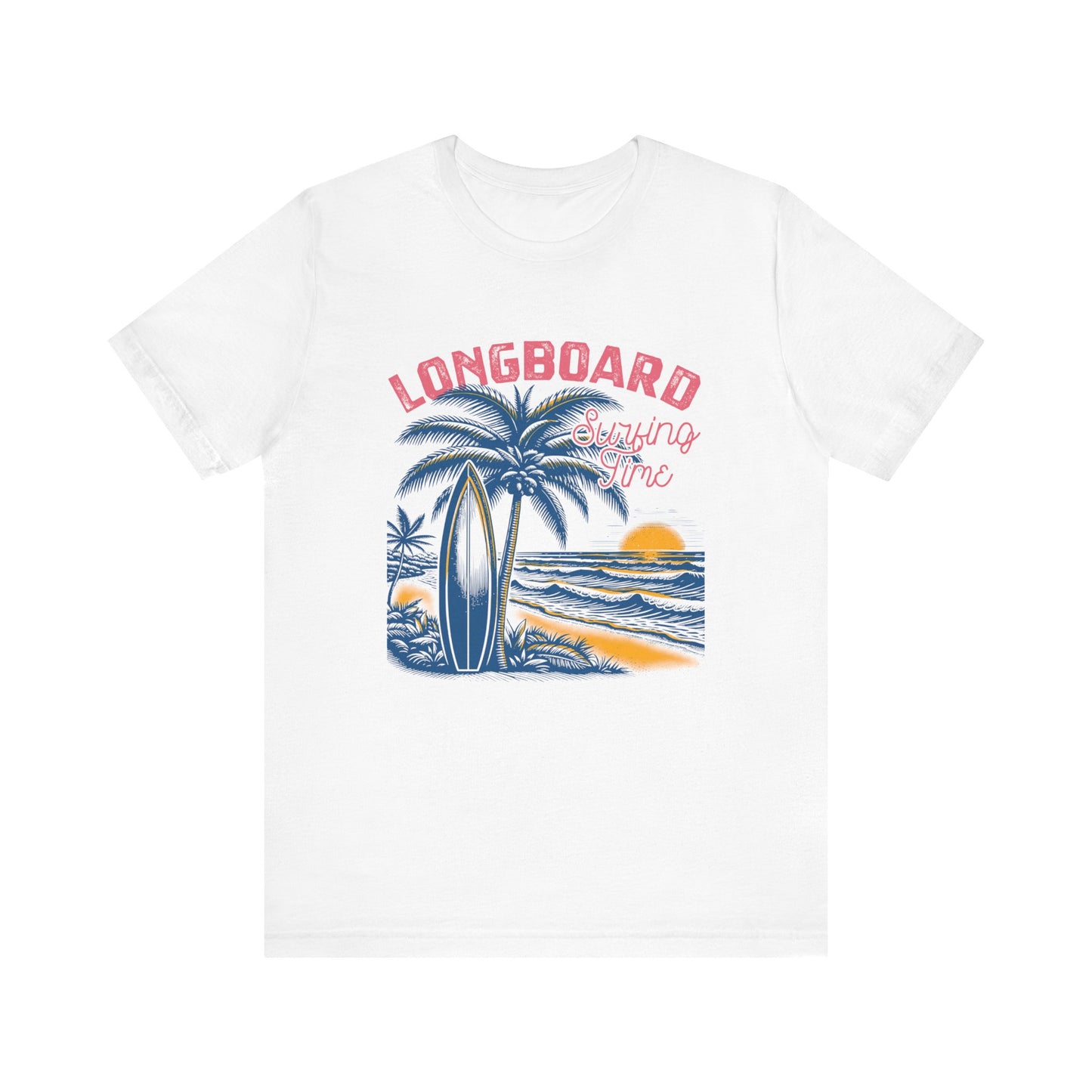 Longboard Surfing T-Shirt