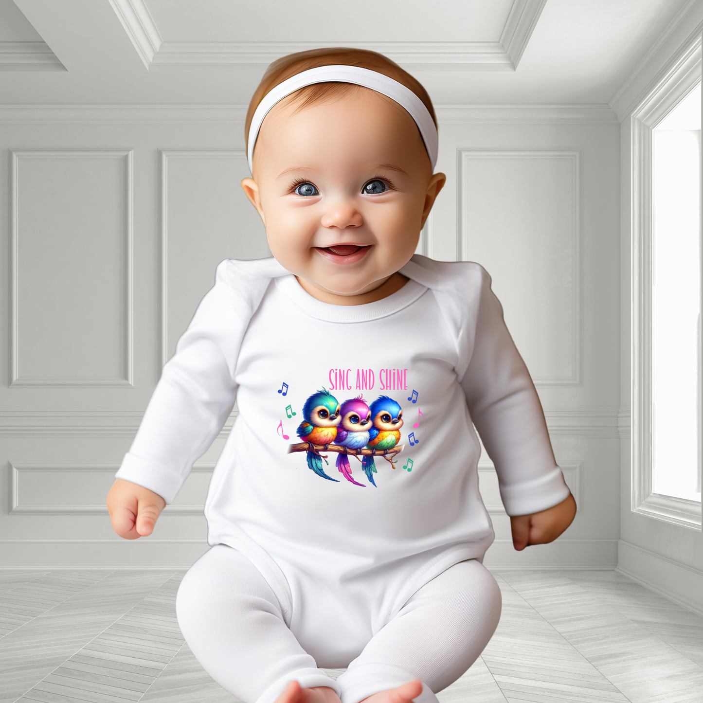 Sing & Shine Infant Long Sleeve Onesie