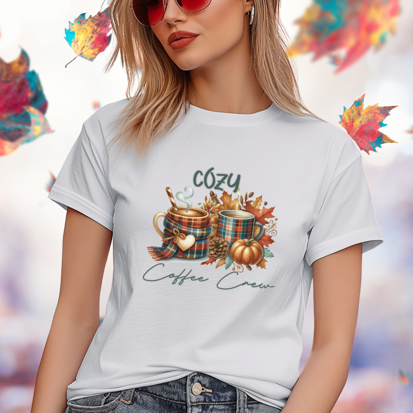 Cozy Coffee Crew T-Shirt