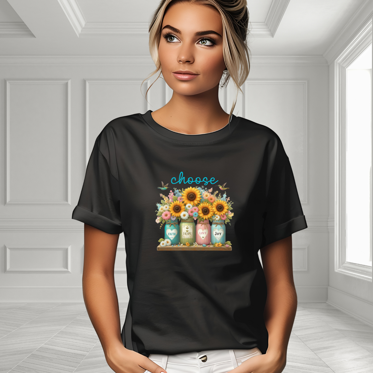 Choose Faith, Hope, Love, Joy T-Shirt