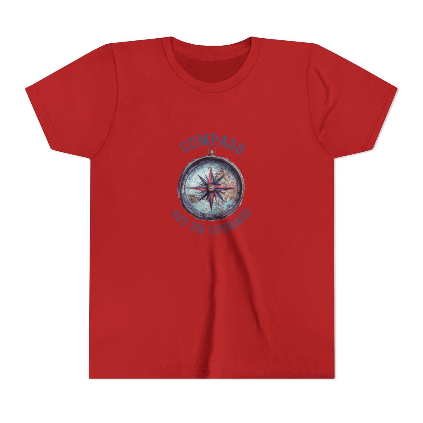 Compass Set On Courage Kid’s T-Shirt