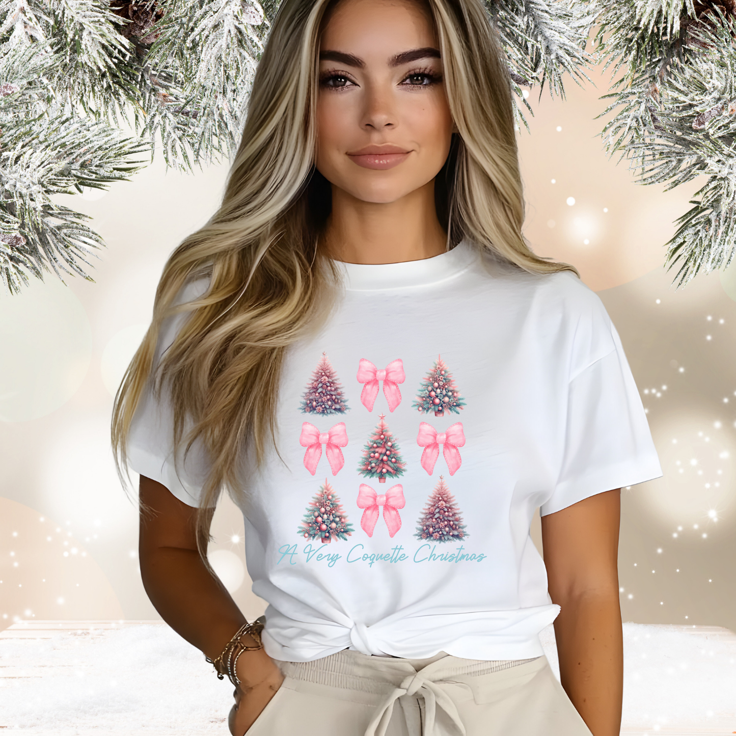 A Very Coquette Christmas T-Shirt