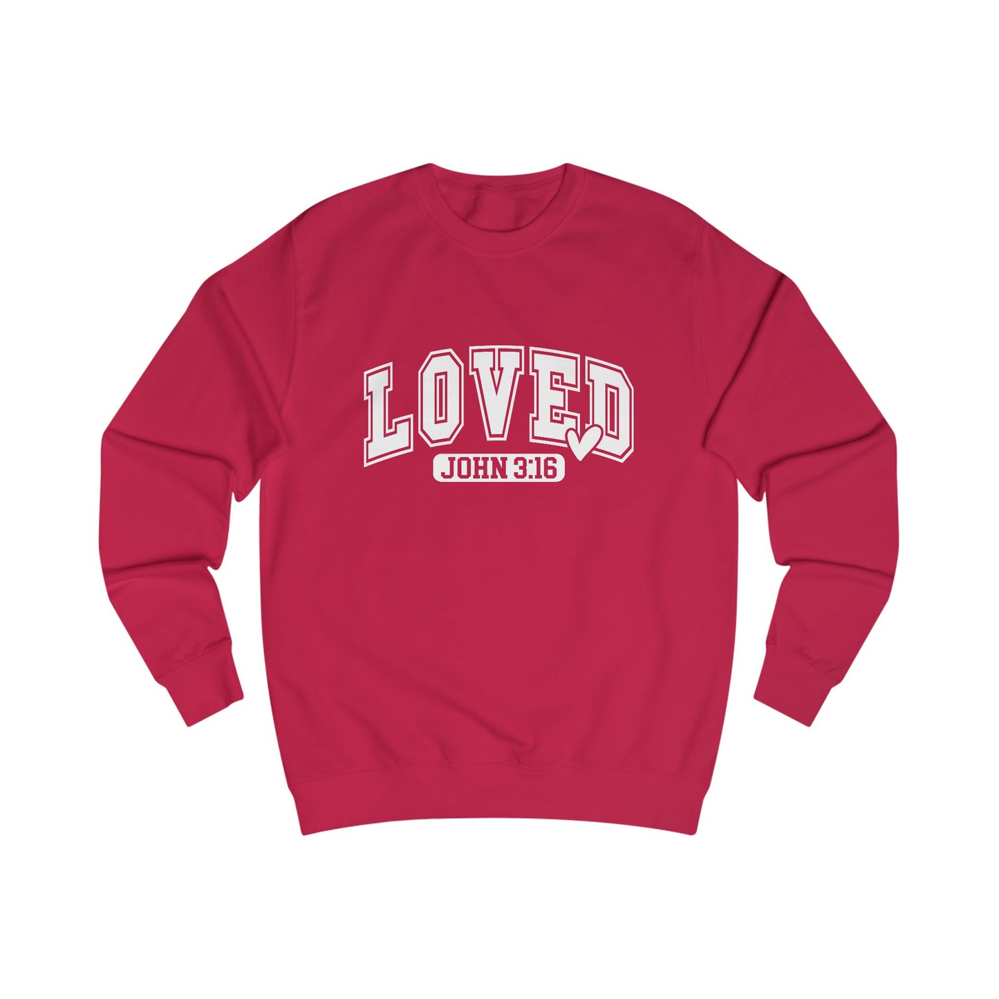 Loved John 3:16 Crewneck Sweatshirt