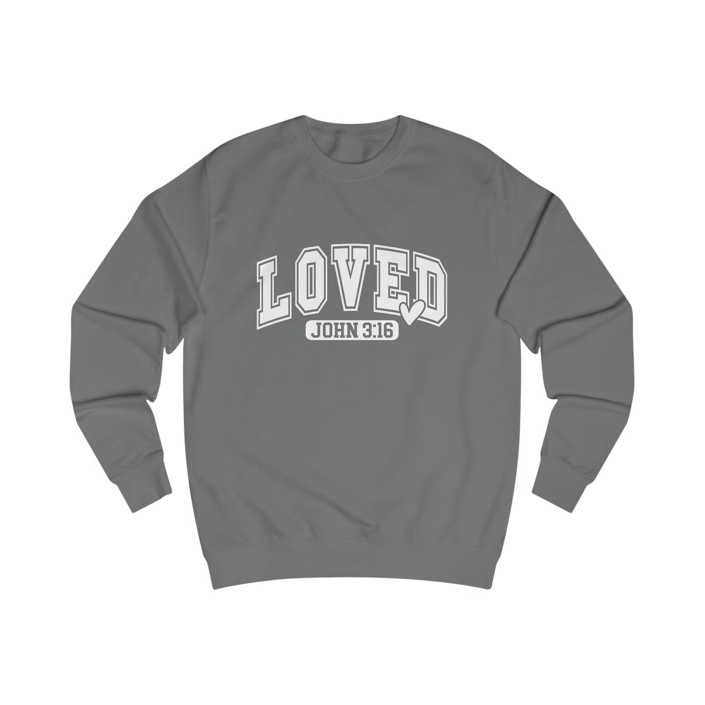 Loved John 3:16 Crewneck Sweatshirt