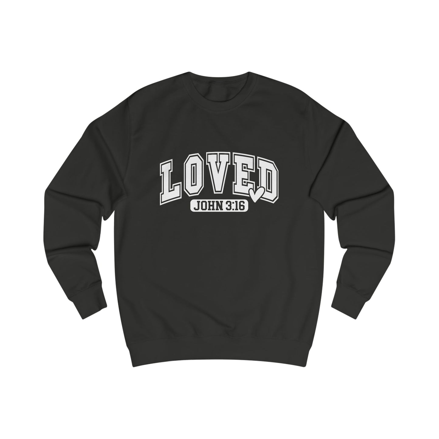 Loved John 3:16 Crewneck Sweatshirt
