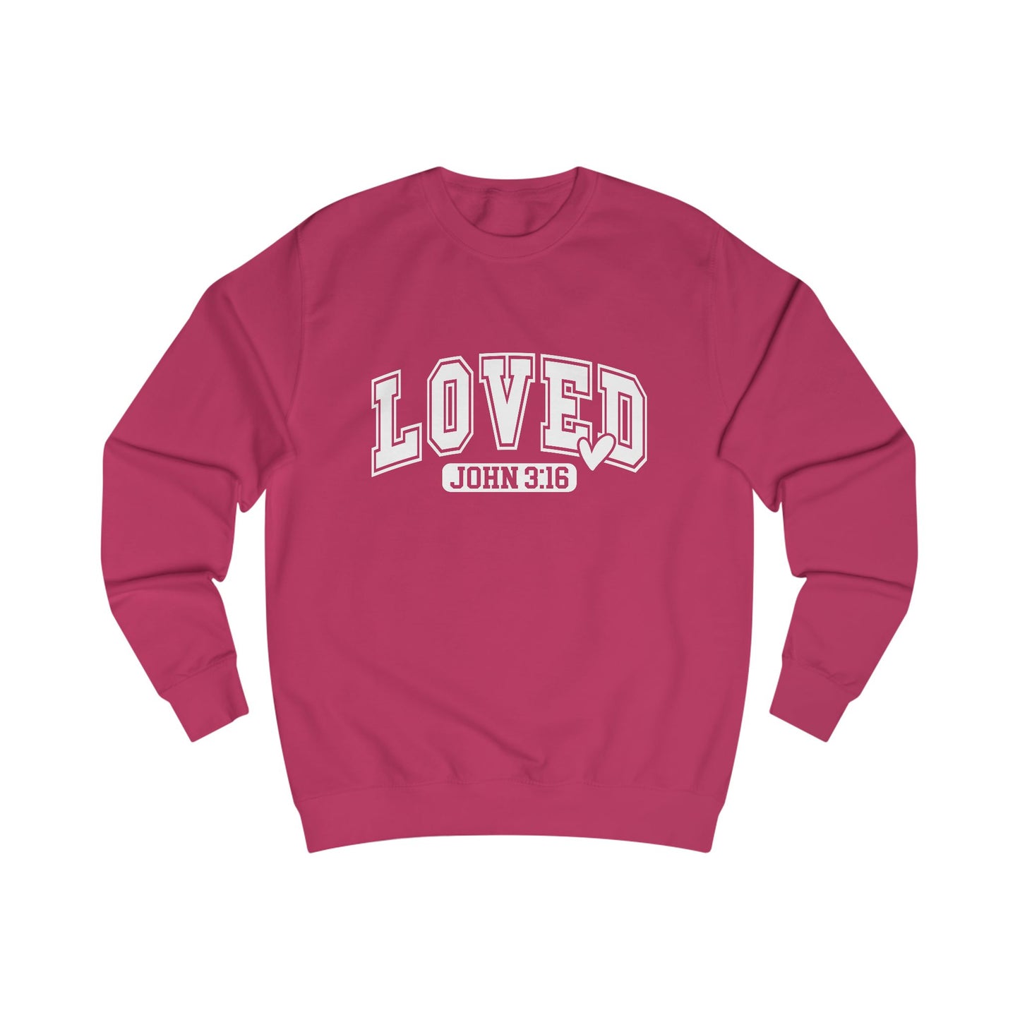Loved John 3:16 Crewneck Sweatshirt