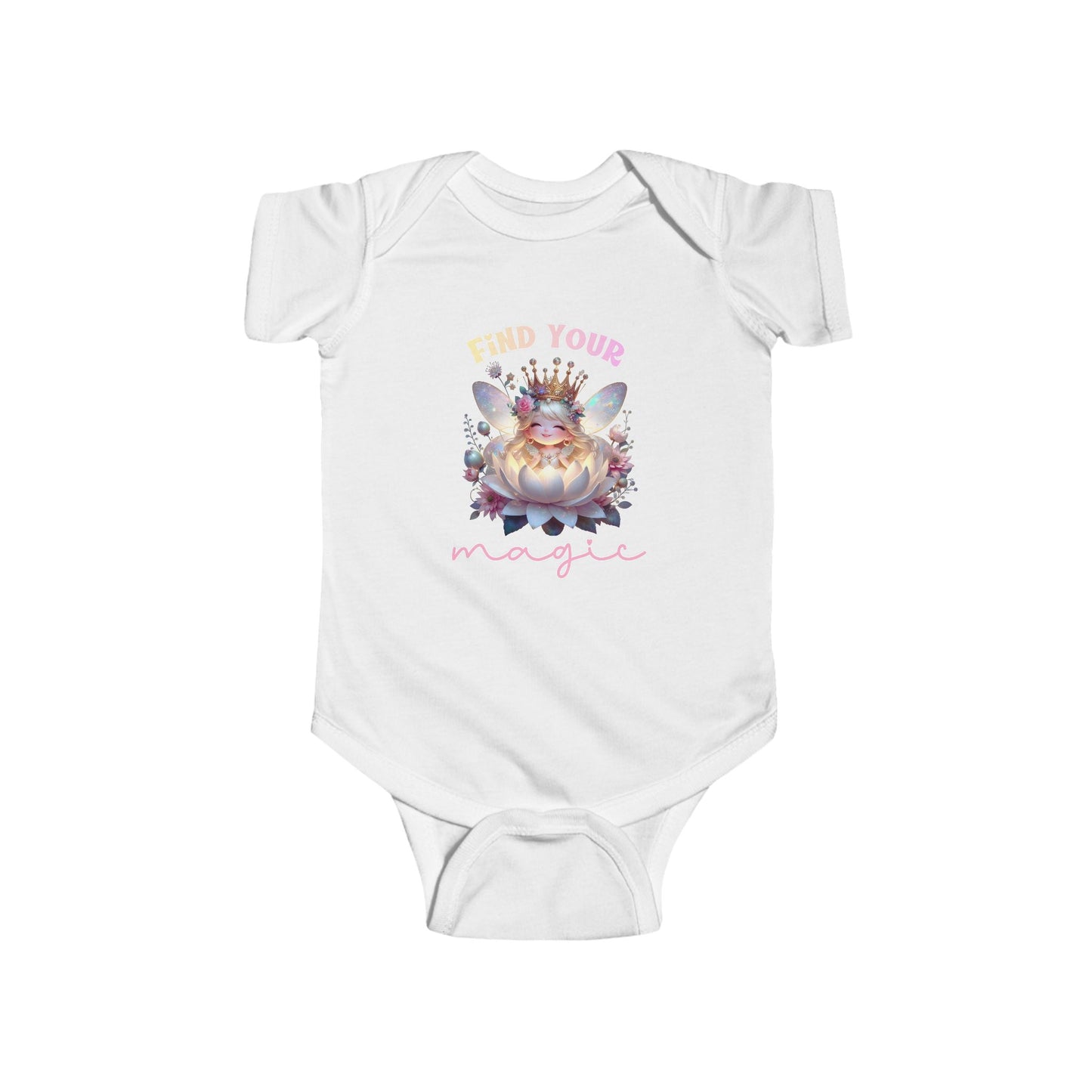 Find Your Magic Infant Short Sleeve Onesie
