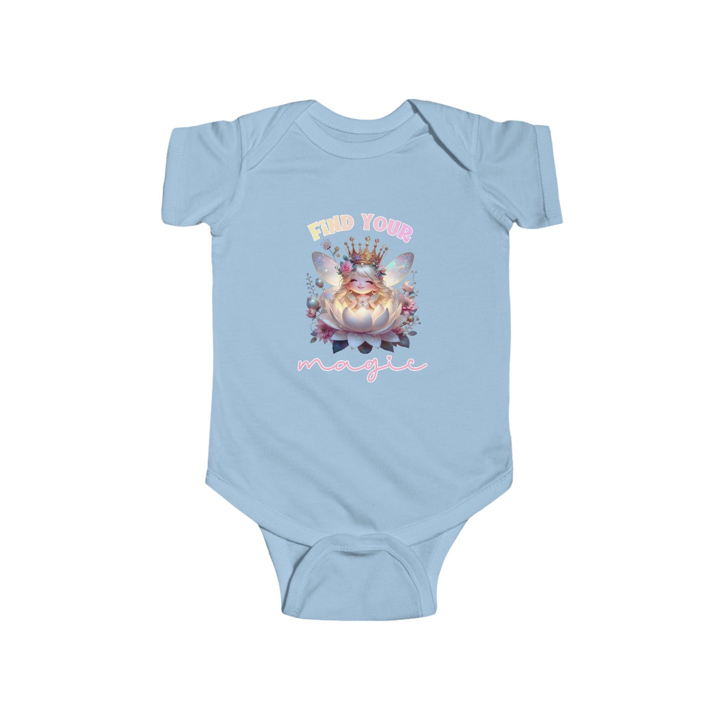Find Your Magic Infant Short Sleeve Onesie