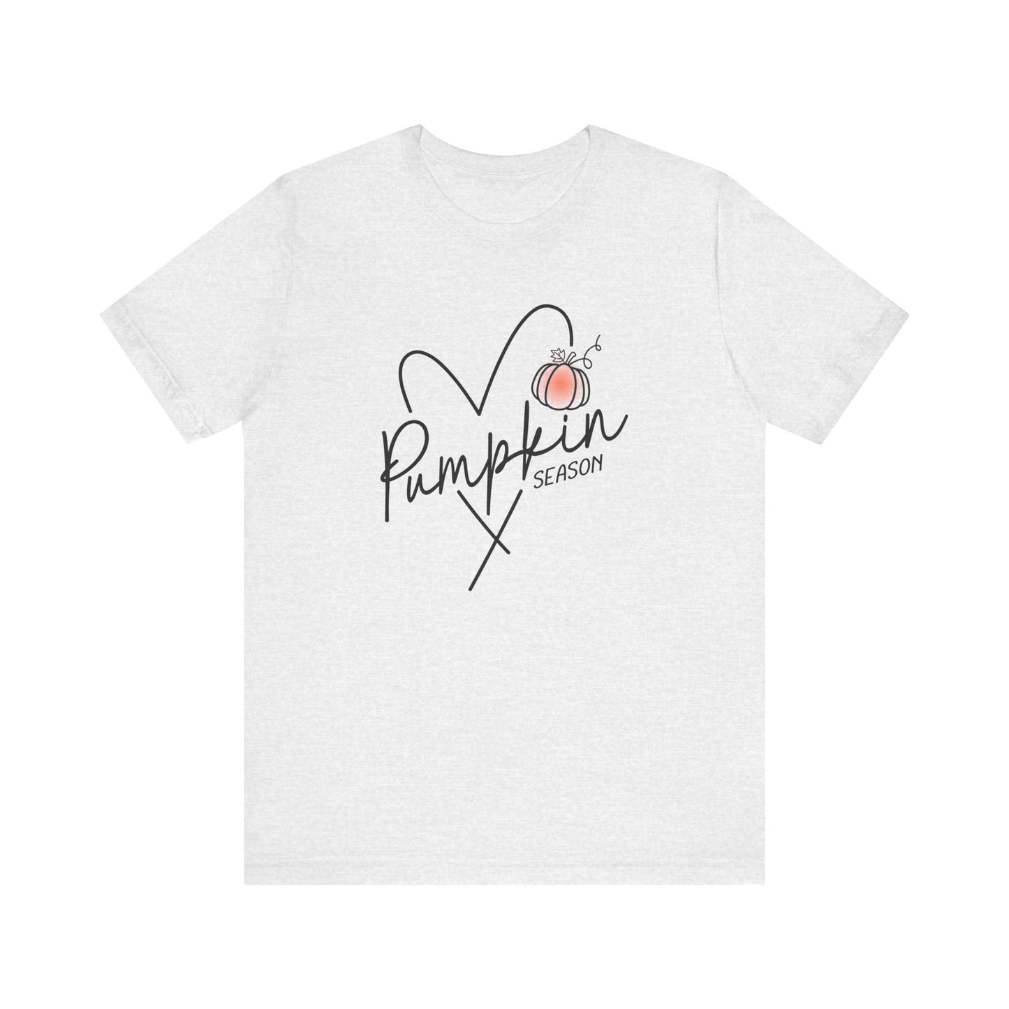 Pumpkin Season Heart T-Shirt