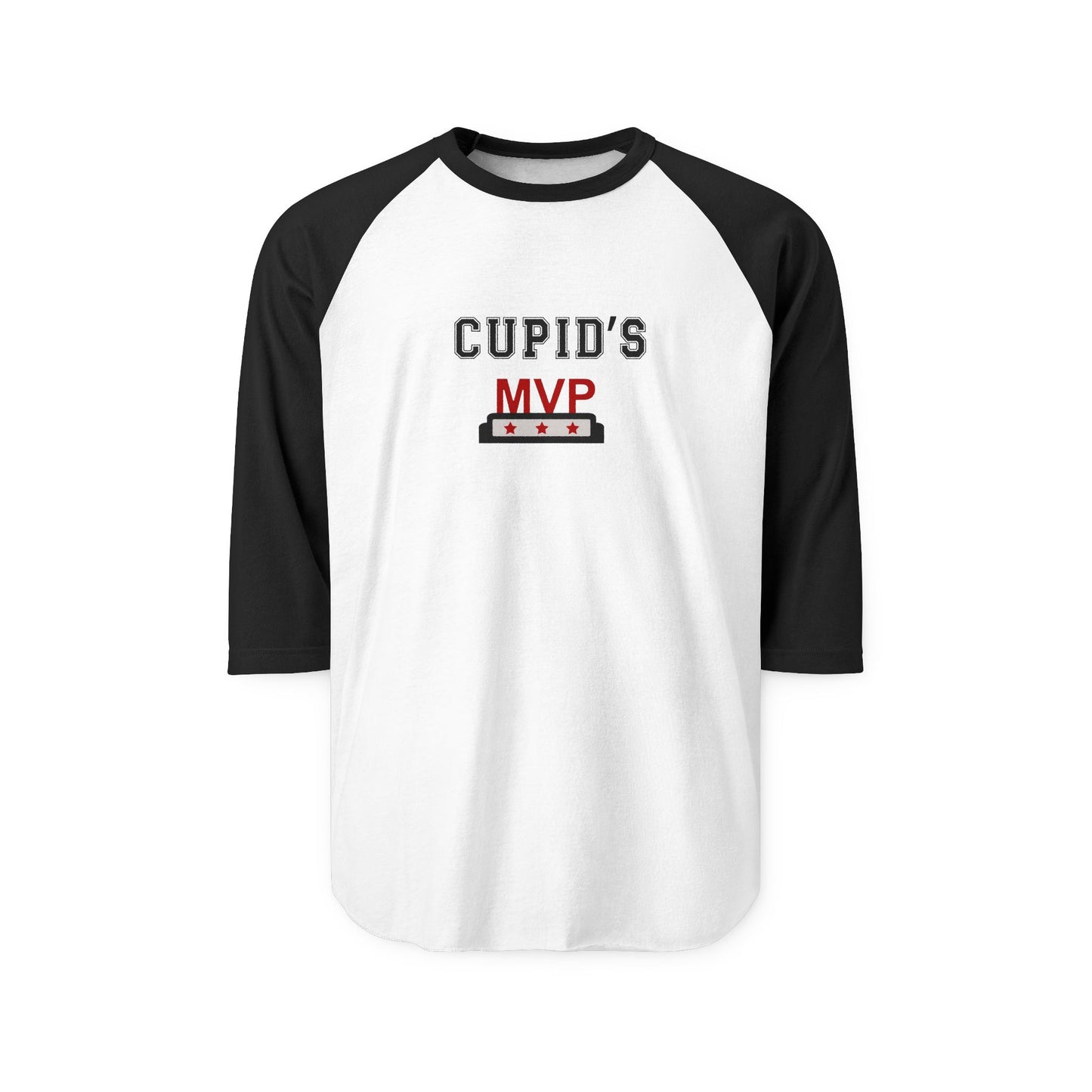 Cupid's MVP Baseball Tee