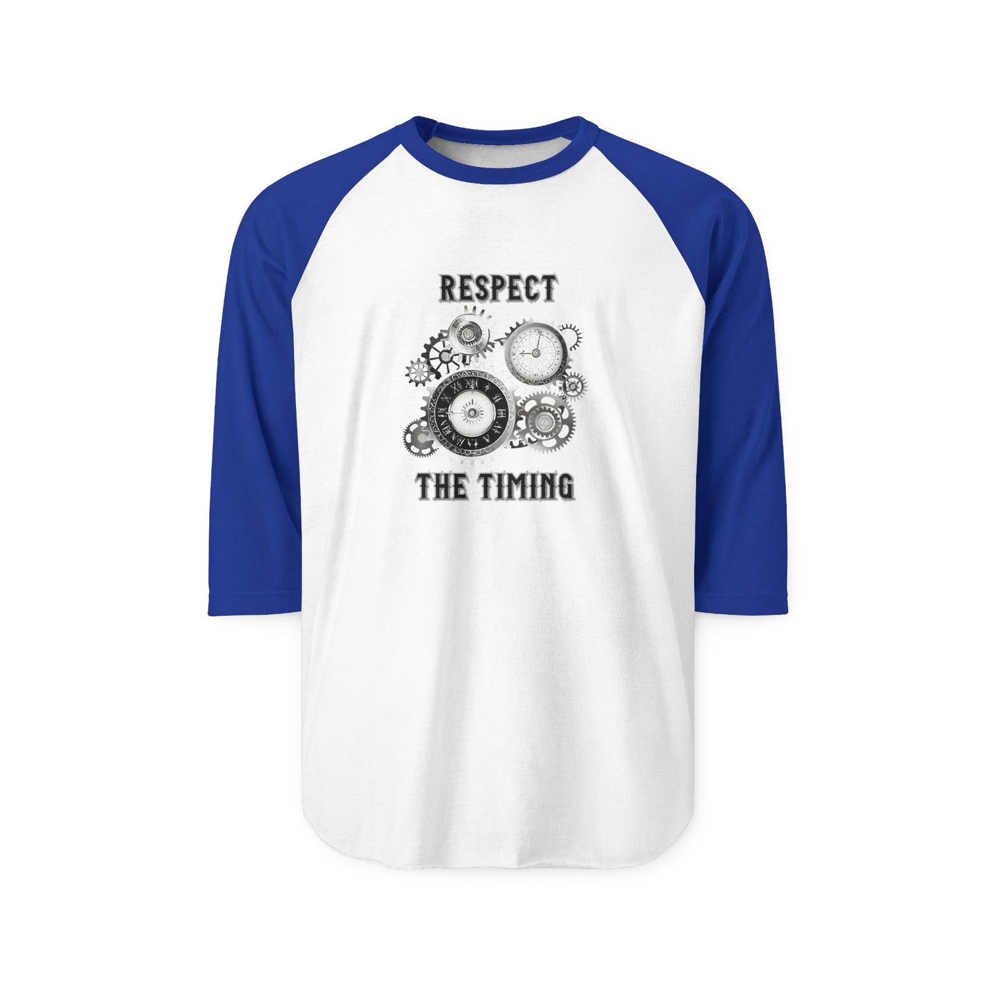 Respect The Timing Baseball Tee