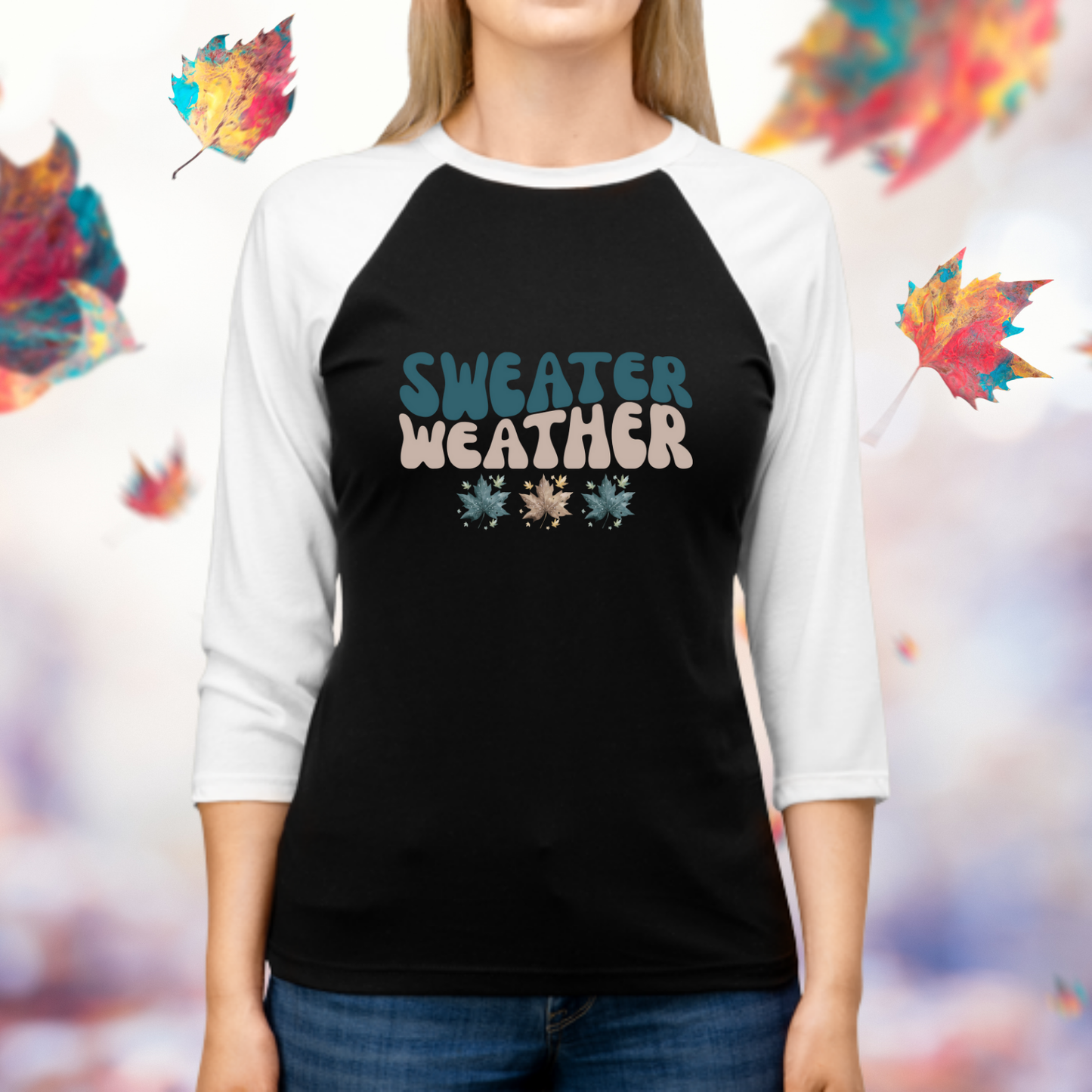 Sweater Weather Baseball Tee
