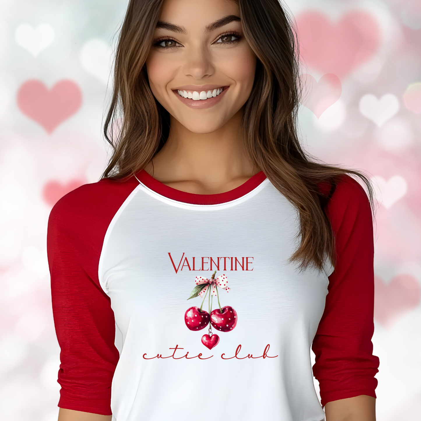Valentine Cutie Club Baseball Tee
