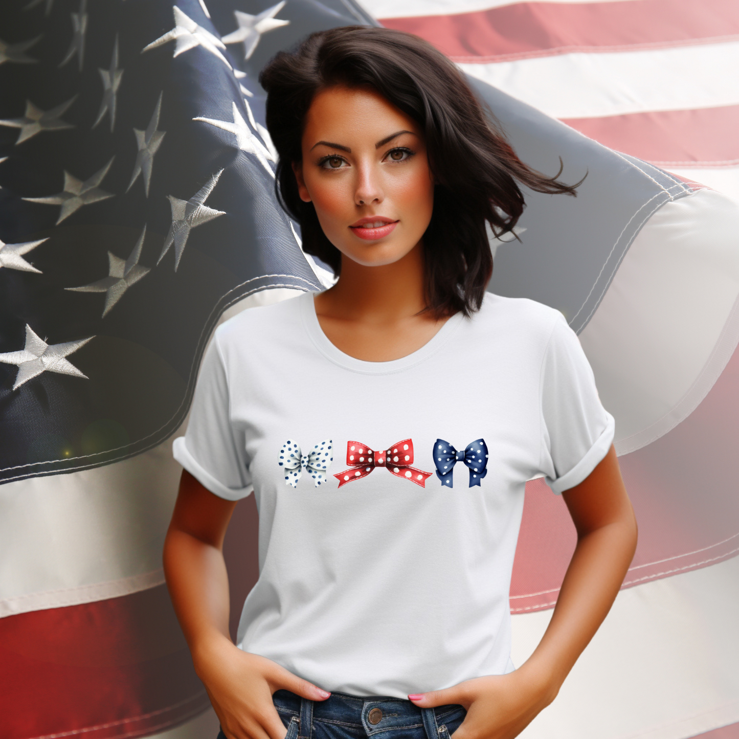Patriotic Bows T-Shirt