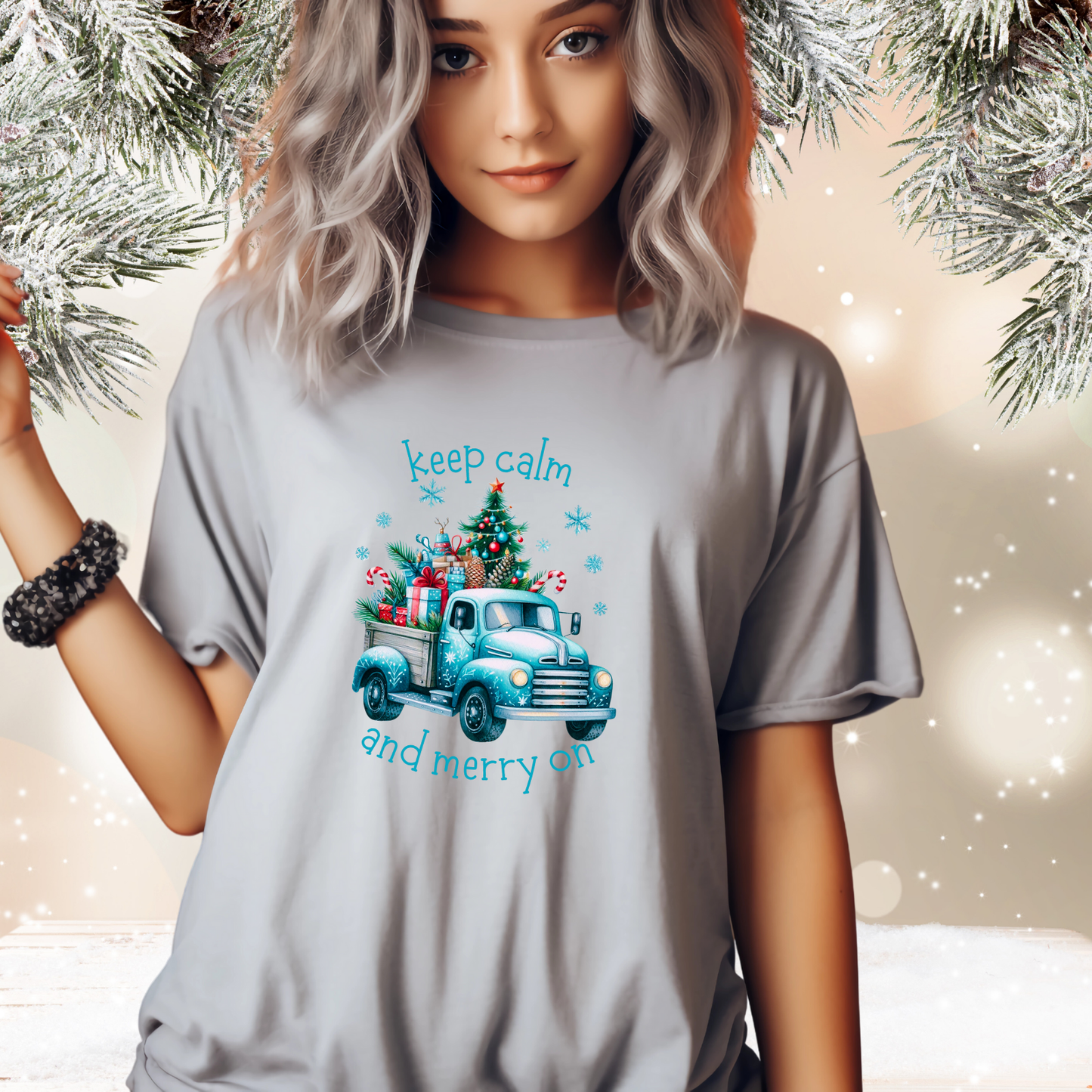 Keep Calm And Merry On T-Shirt