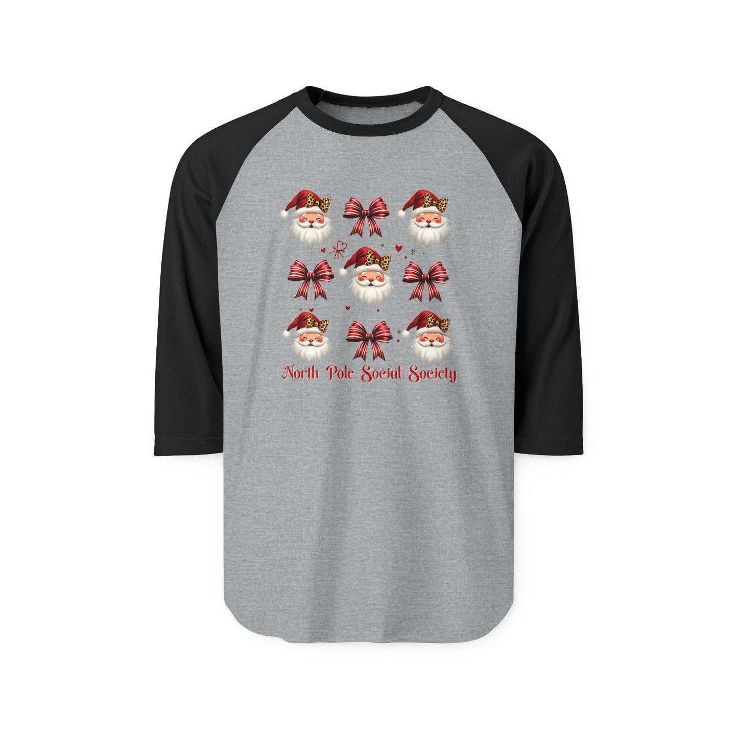 North Pole Social Society Baseball Tee