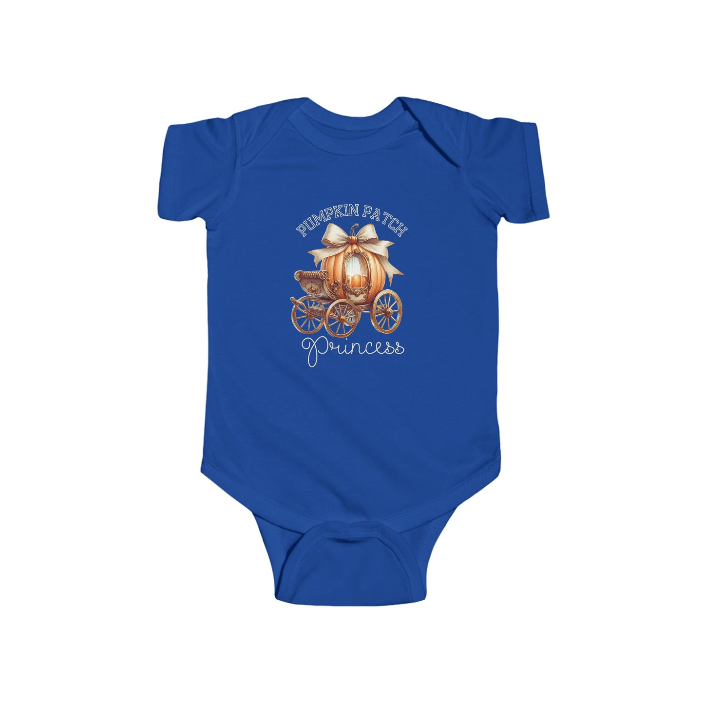 Pumpkin Patch Princess Infant Short Sleeve Onesie