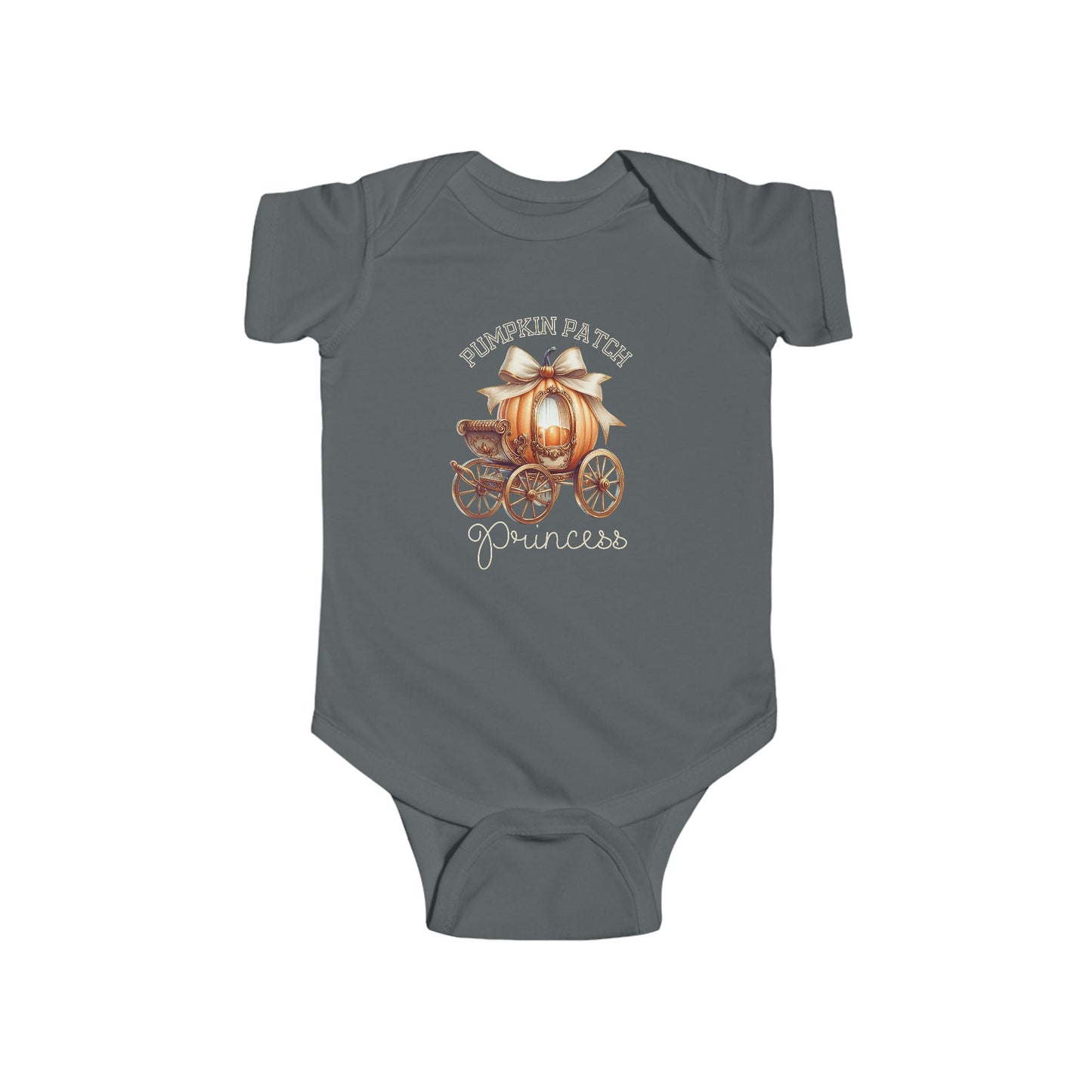 Pumpkin Patch Princess Infant Short Sleeve Onesie