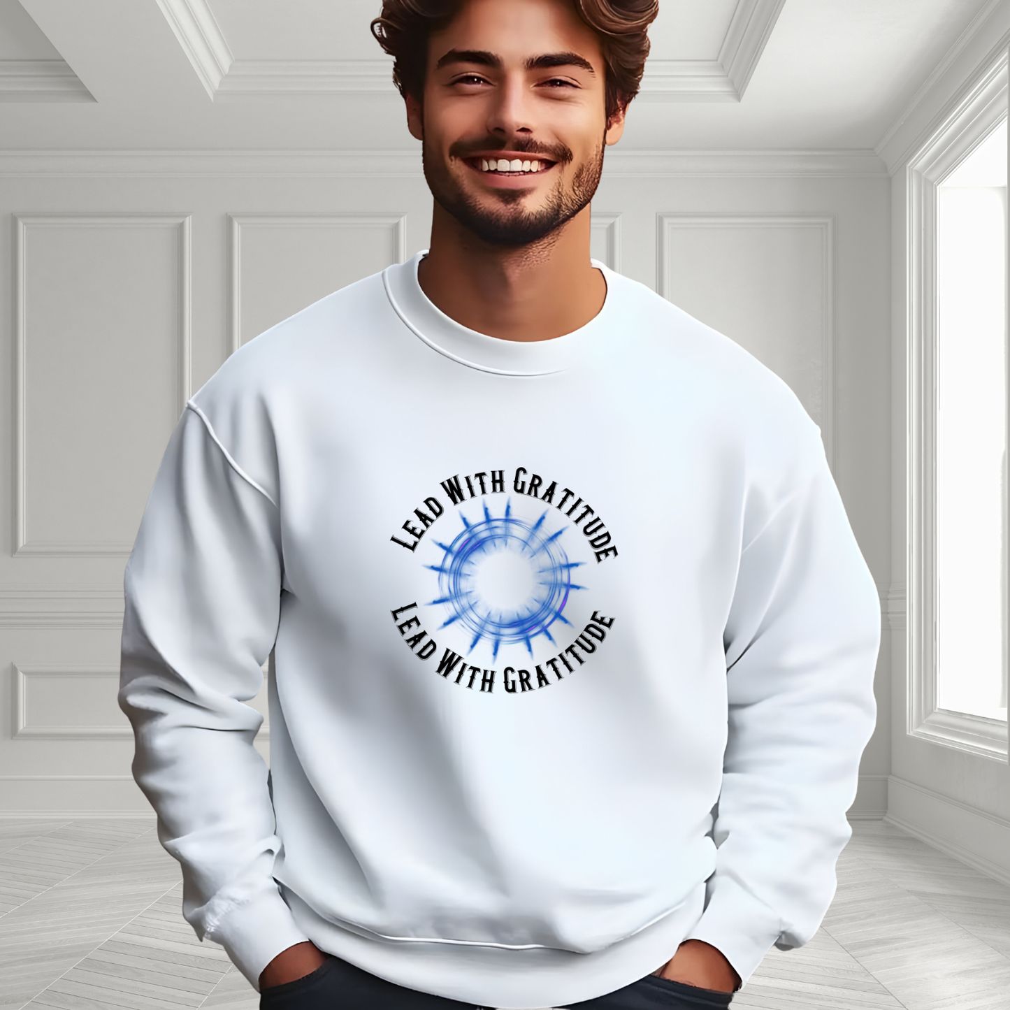 Lead With Gratitude Crewneck Sweatshirt
