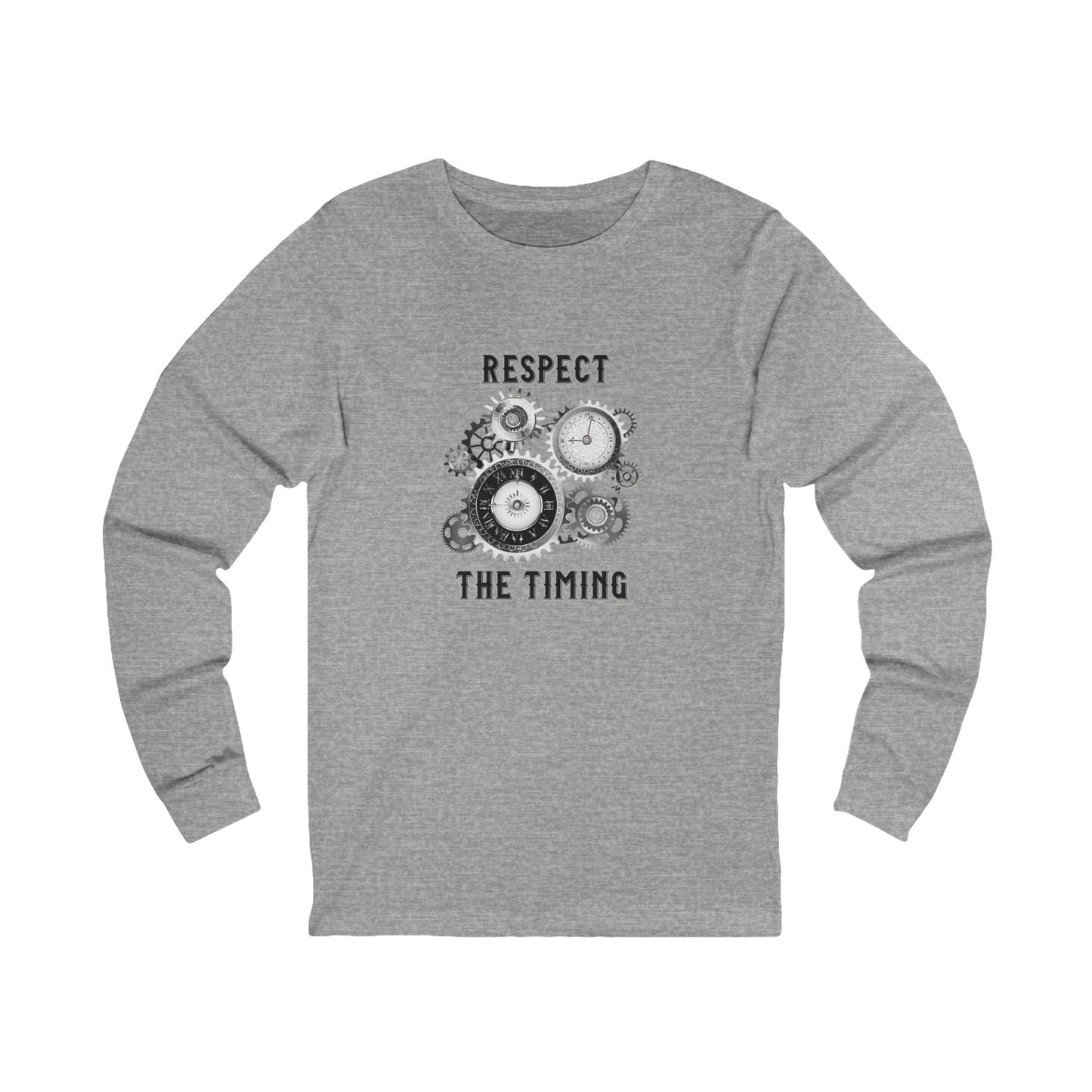 Respect The Timing Long Sleeve Tee