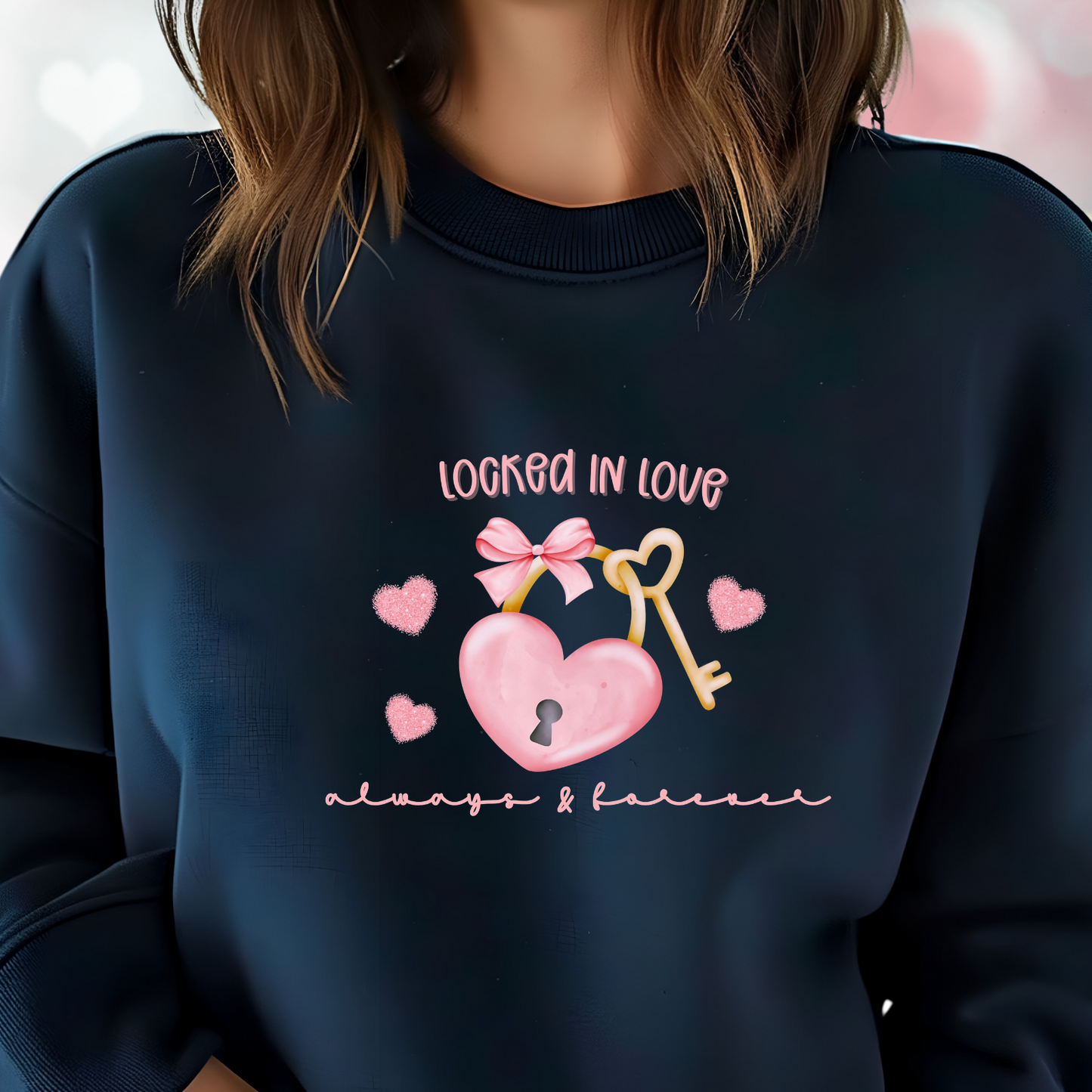 Locked In Love Crewneck Sweatshirt